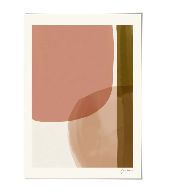 Zoe - Abstract no. 2 Art Print