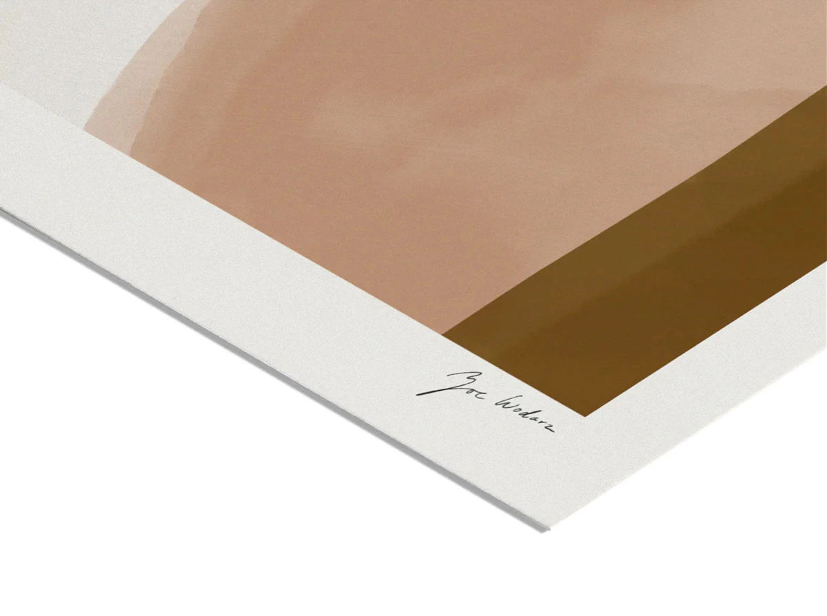 zoe abstract art print
