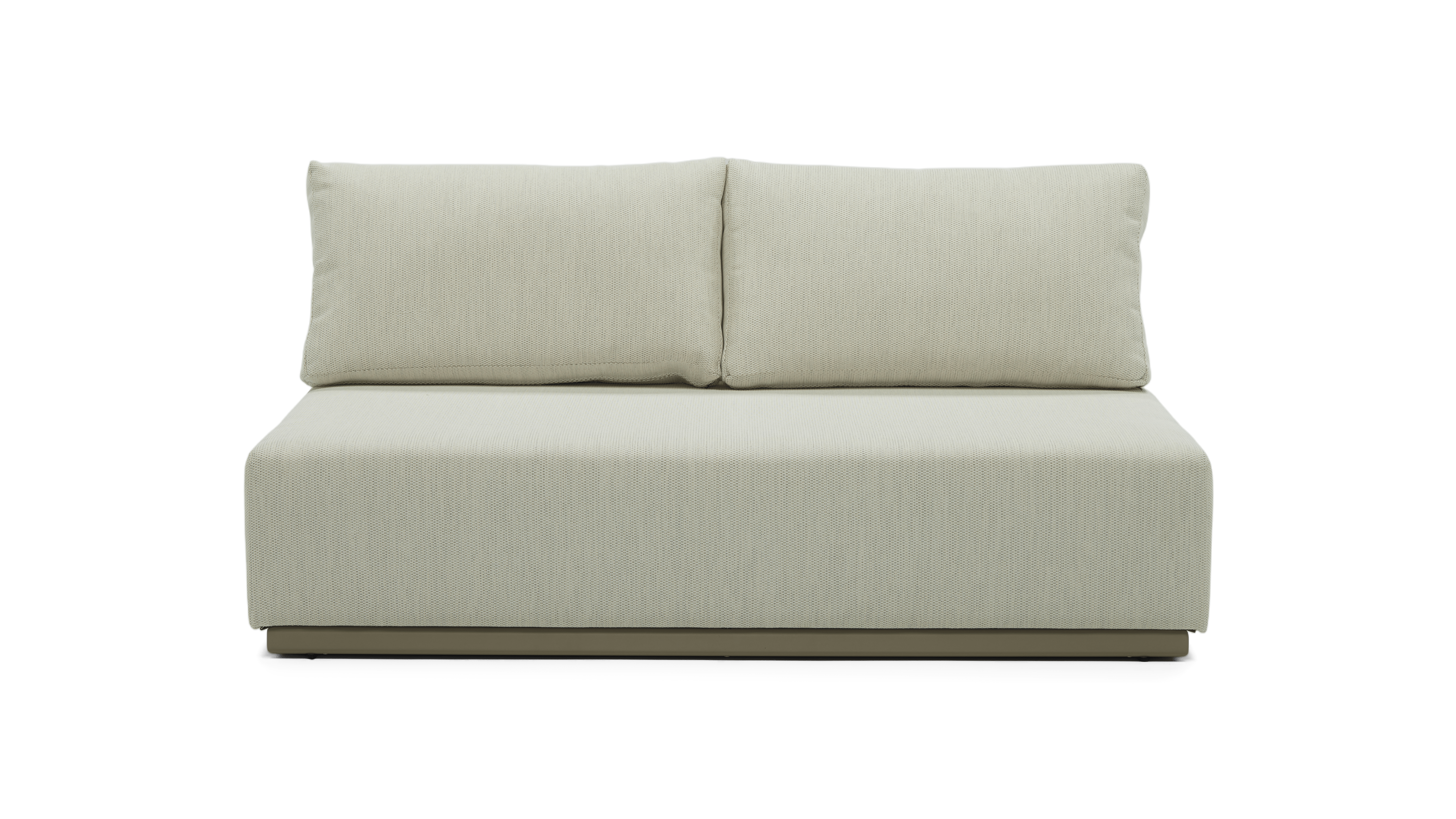 snd ojai outdoor armless loveseat