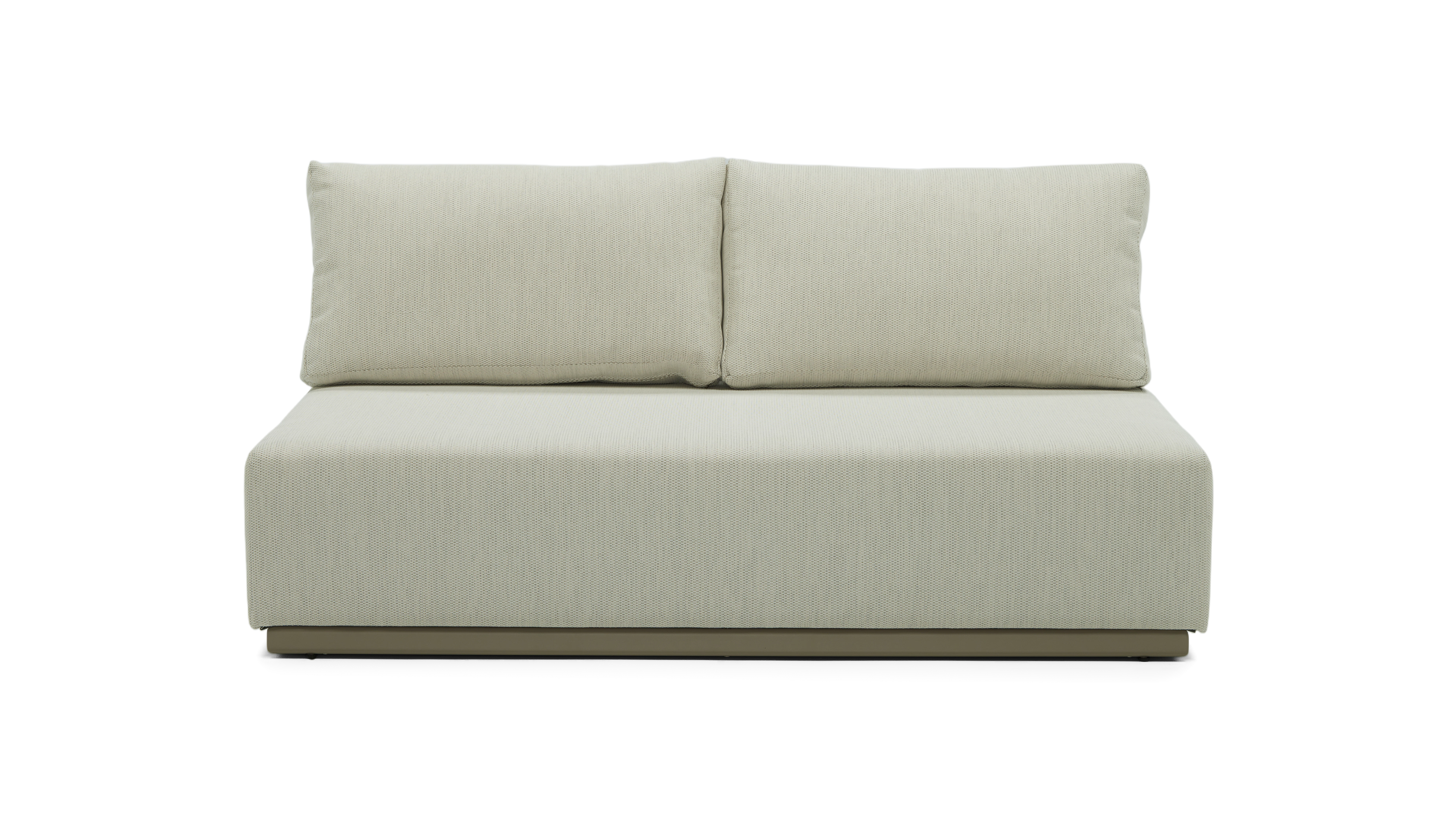 Ojai Outdoor Armless Loveseat
