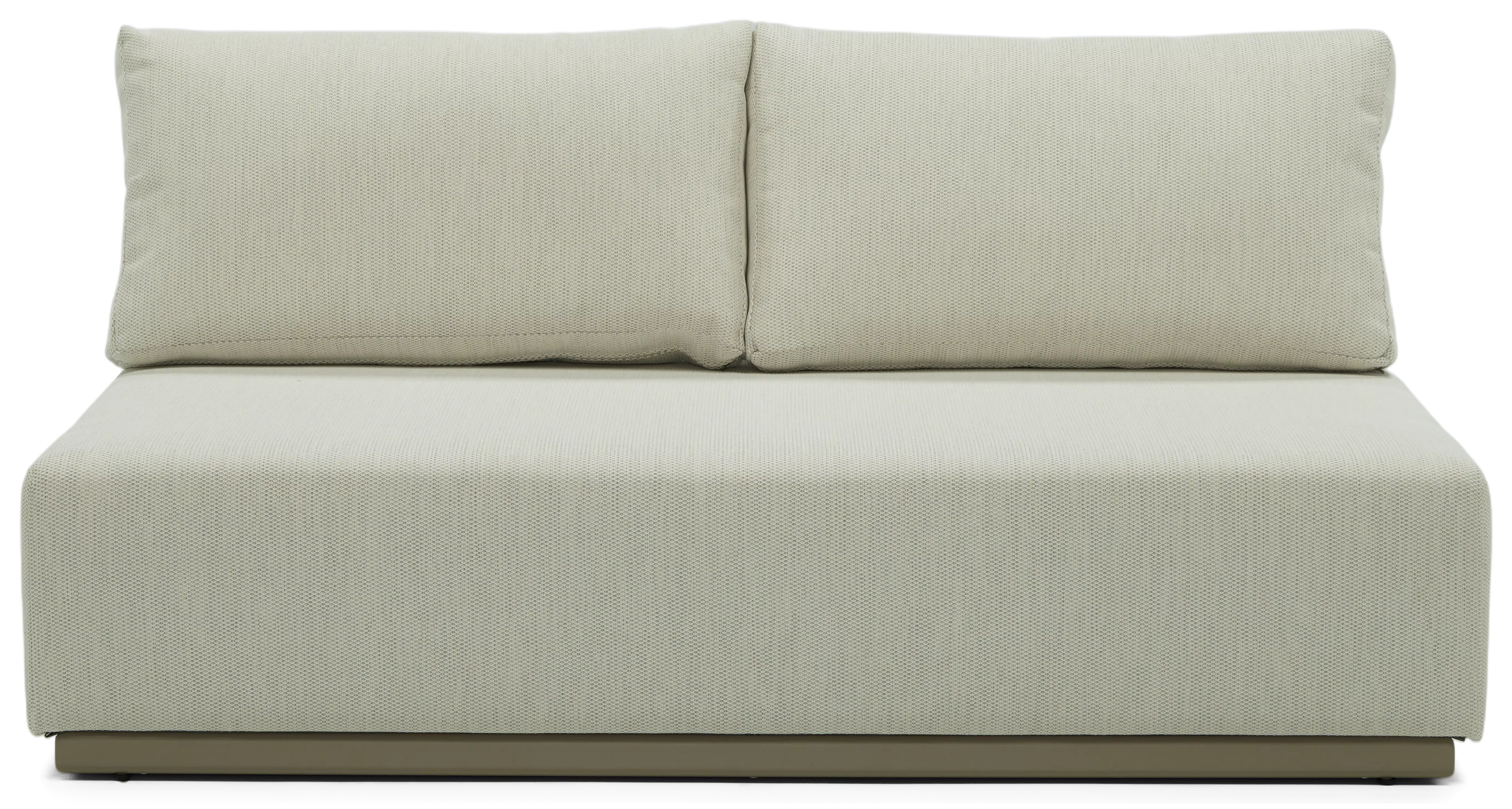 snd ojai outdoor armless loveseat