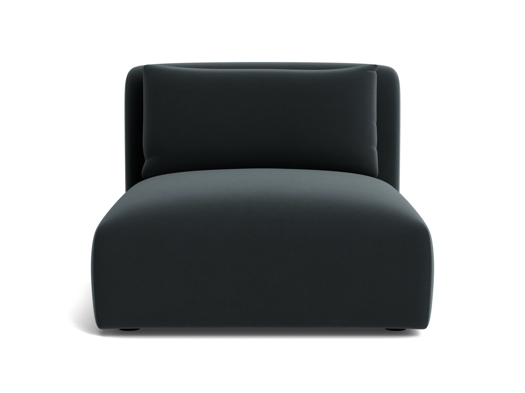 carin armless chair royale gunmetal