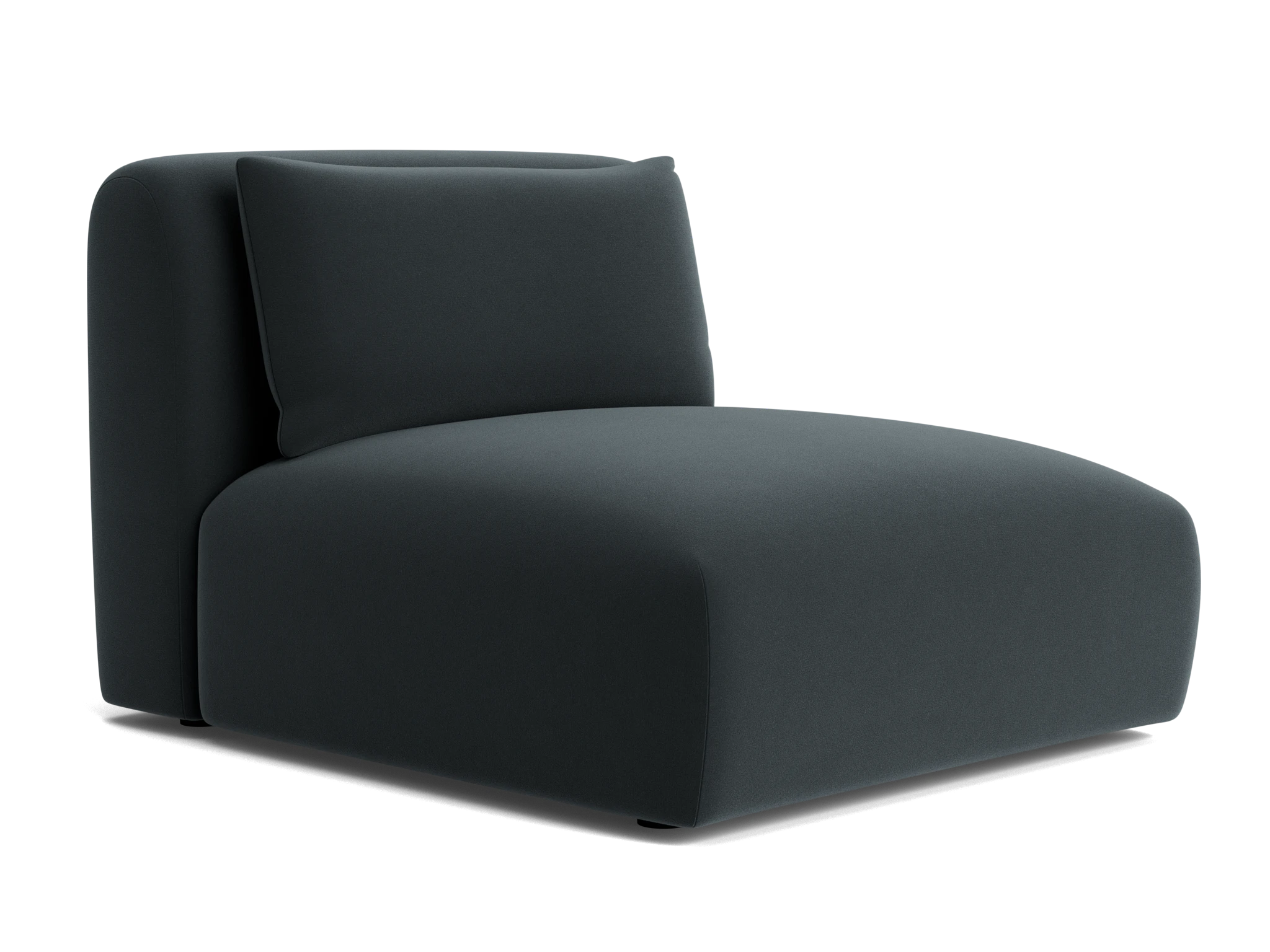 carin armless chair royale gunmetal