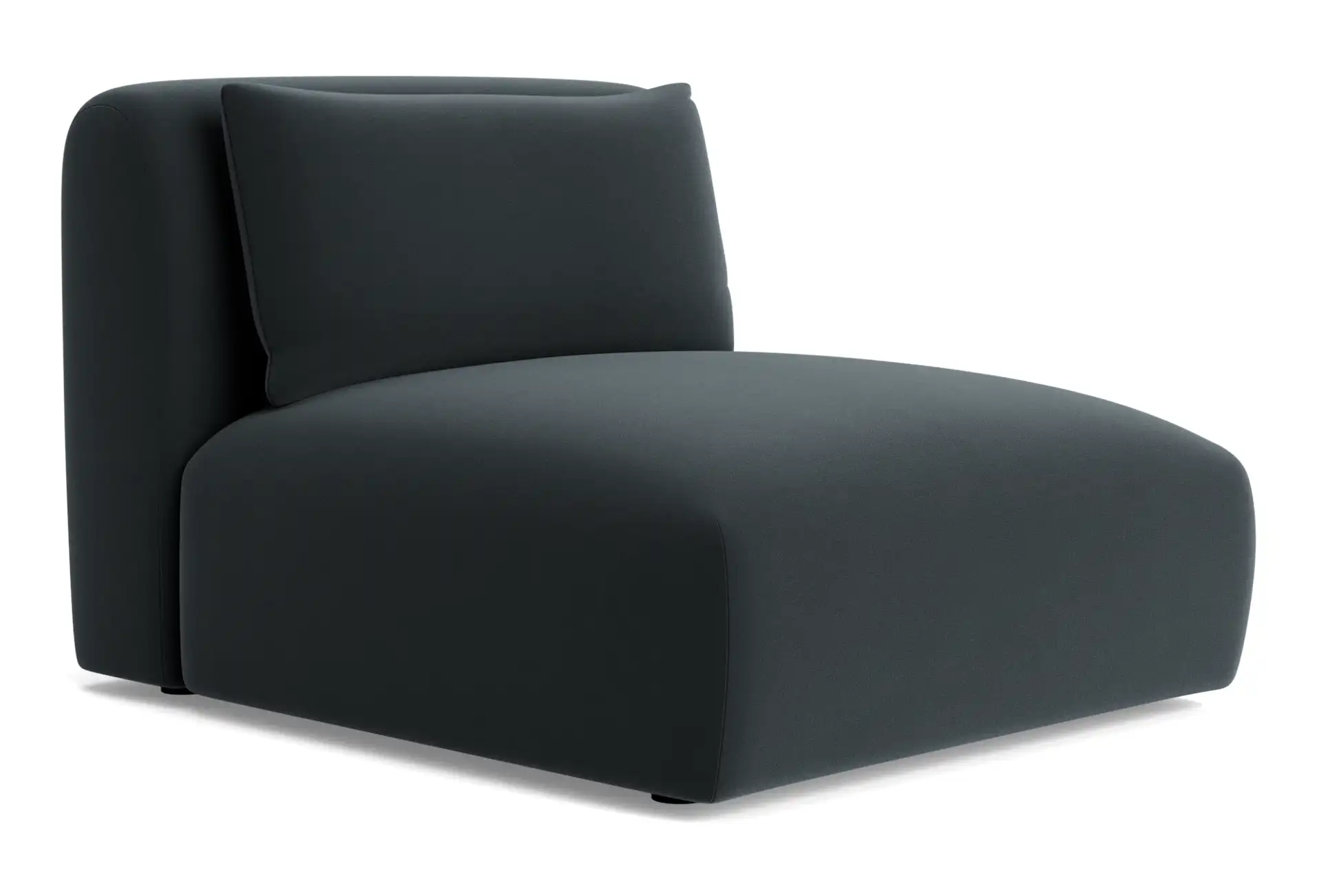 carin armless chair royale gunmetal
