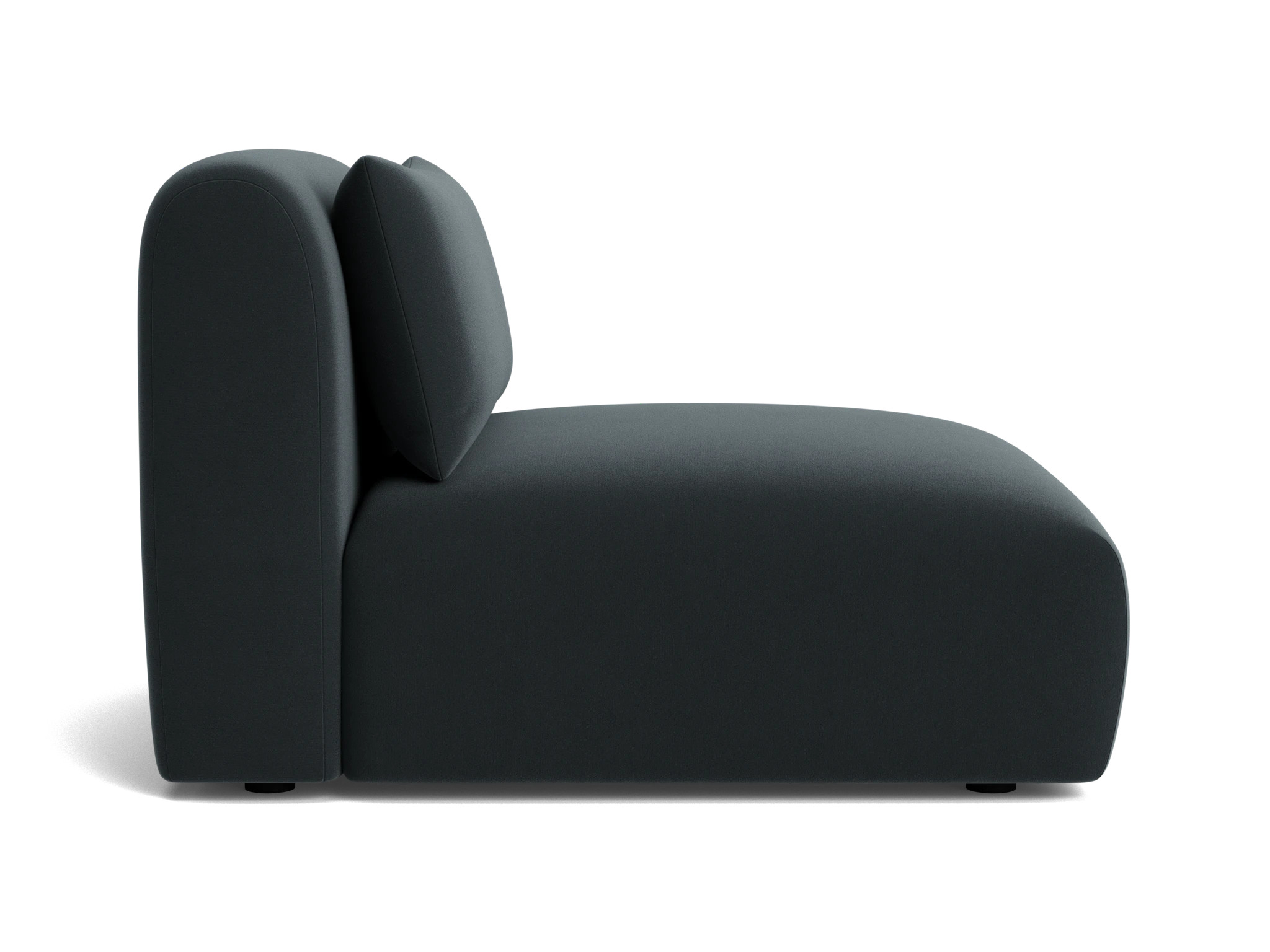 carin armless chair royale gunmetal