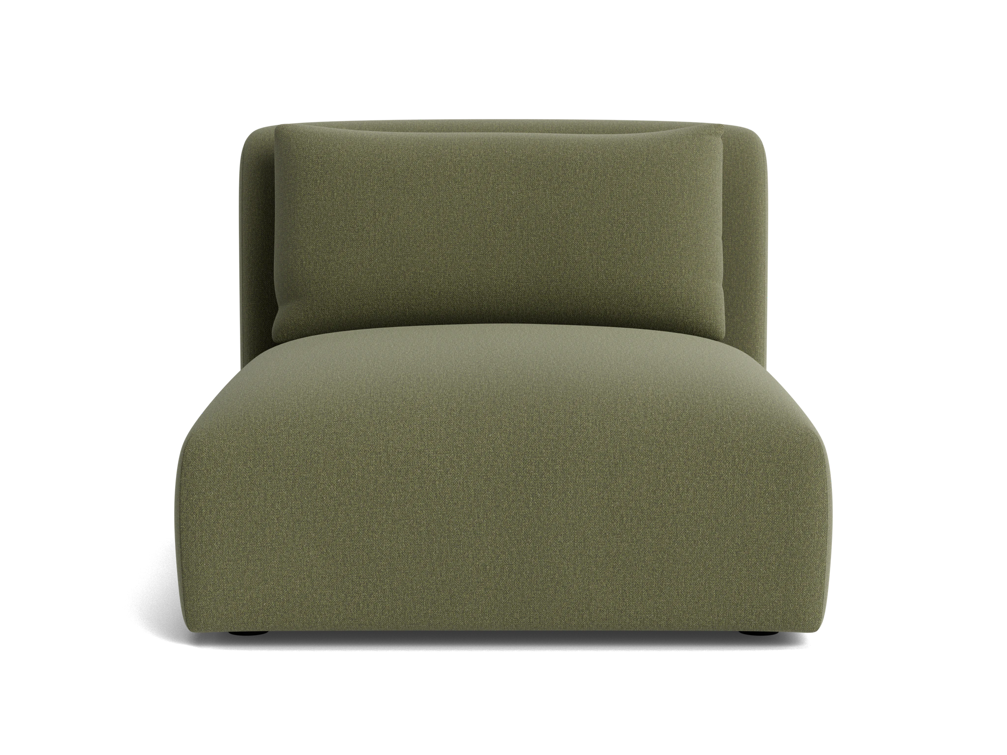 carin armless chair faithful olive