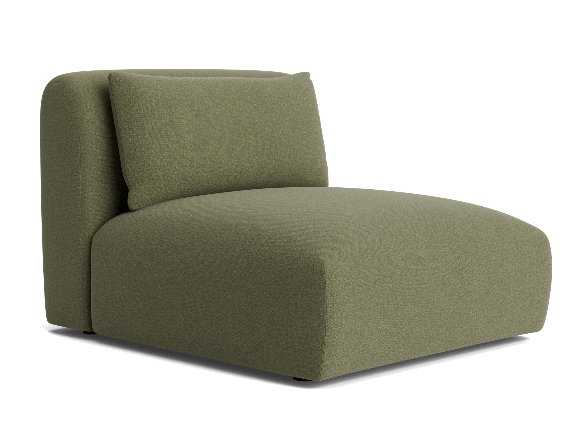 carin armless chair faithful olive