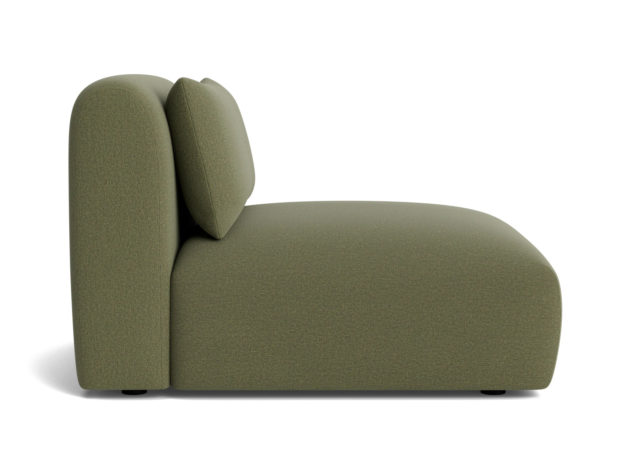 carin armless chair faithful olive