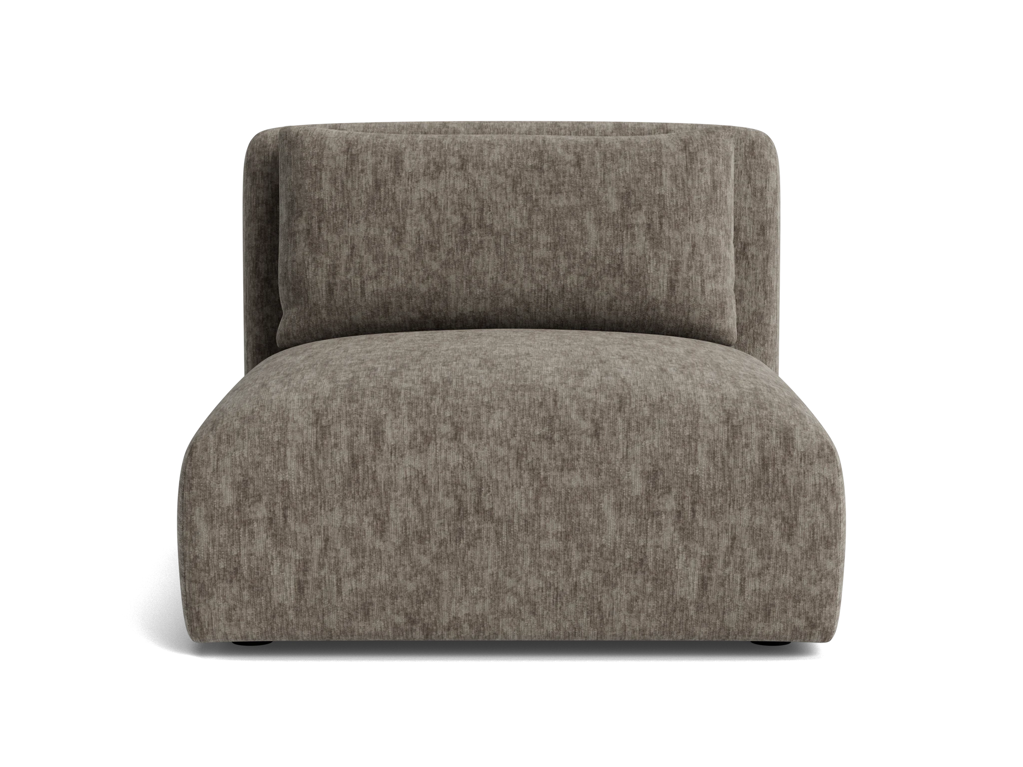 carin armless chair crave mocha latte
