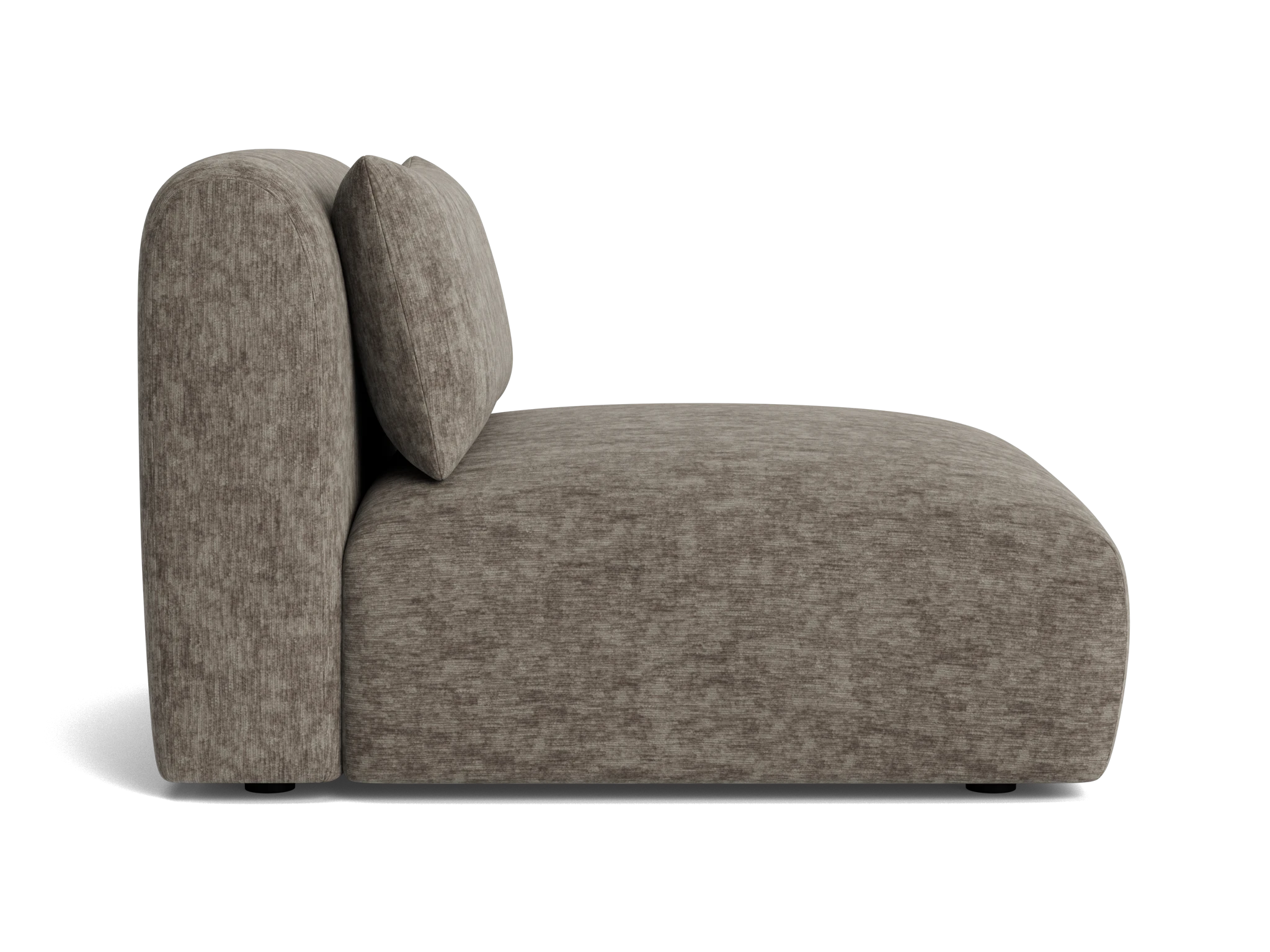 carin armless chair crave mocha latte