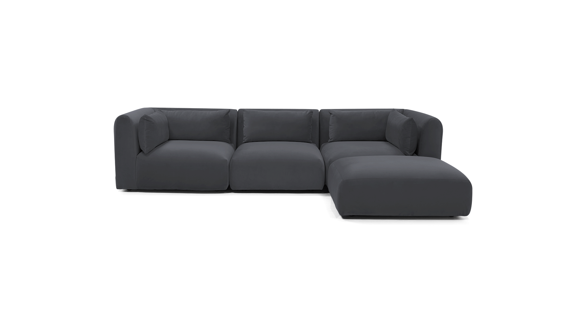 carin modular sectional essence ash