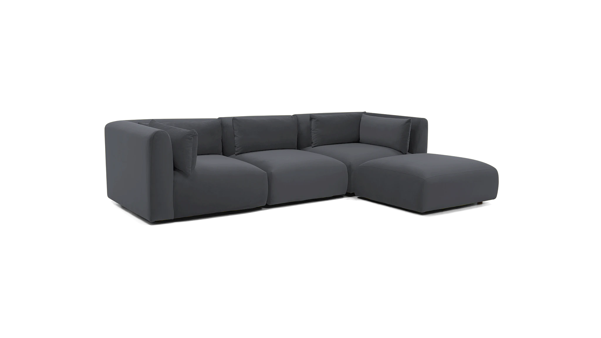 carin modular sectional essence ash