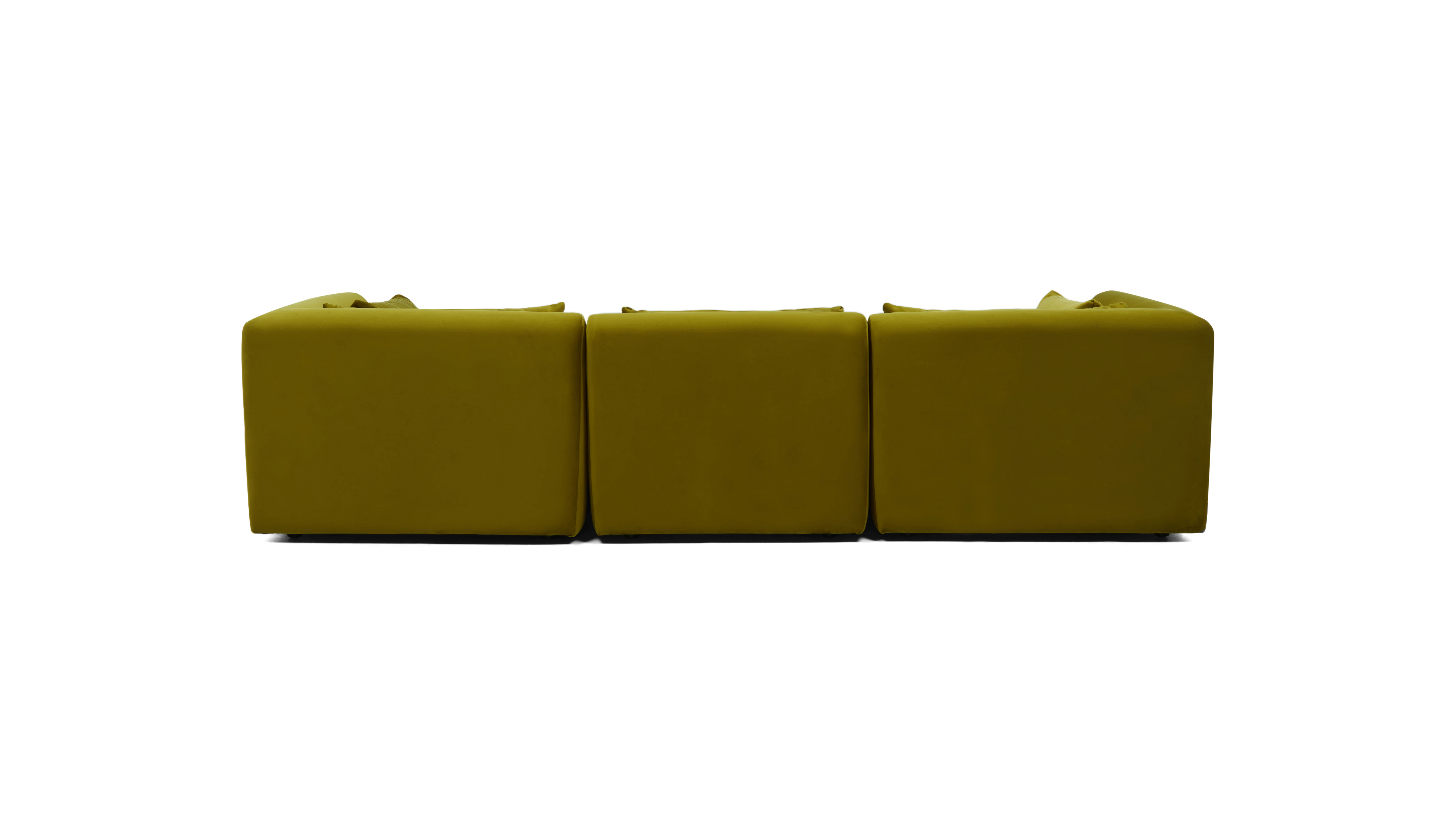 carin modular sectional royale apple