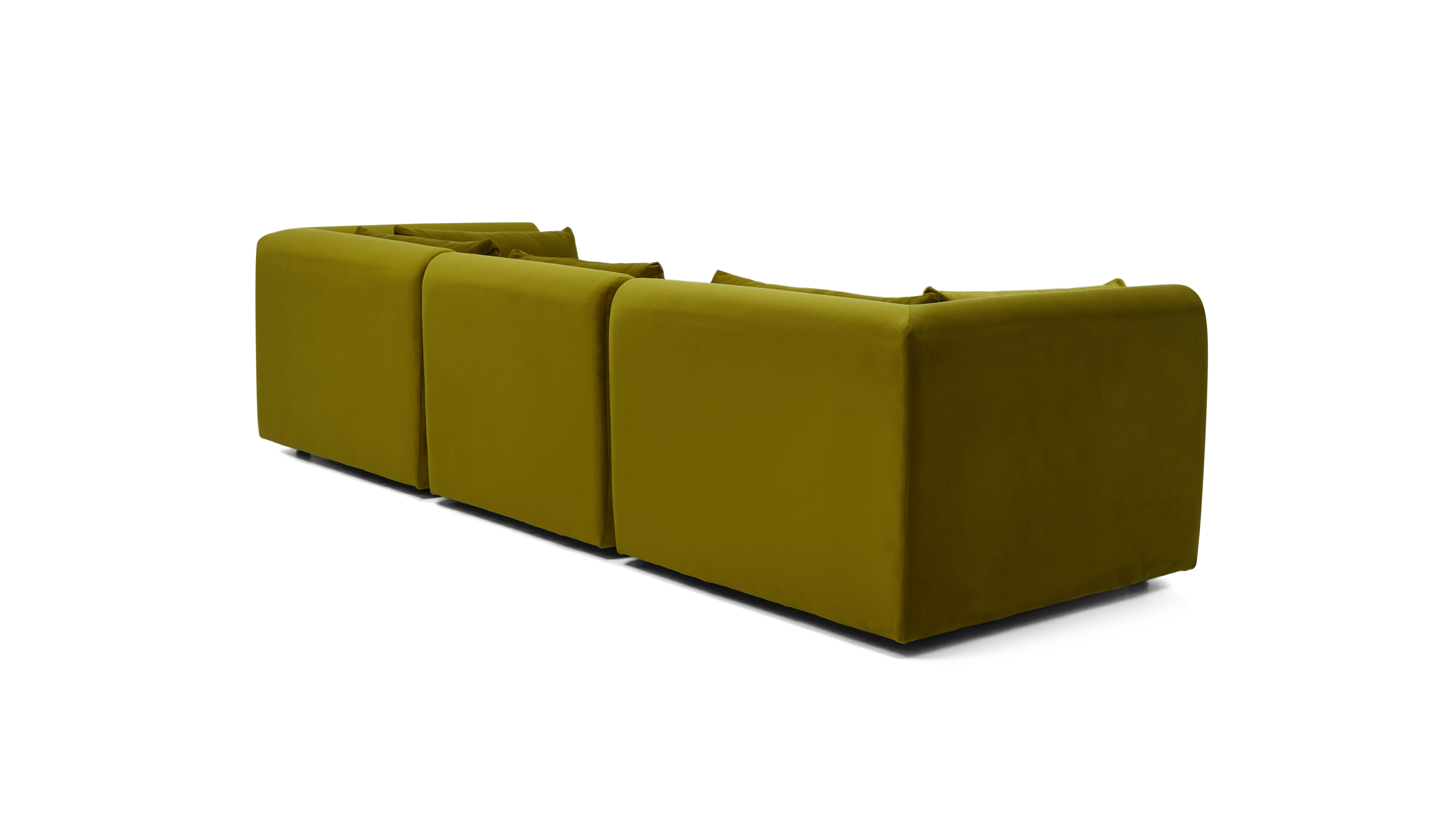 carin modular sectional royale apple