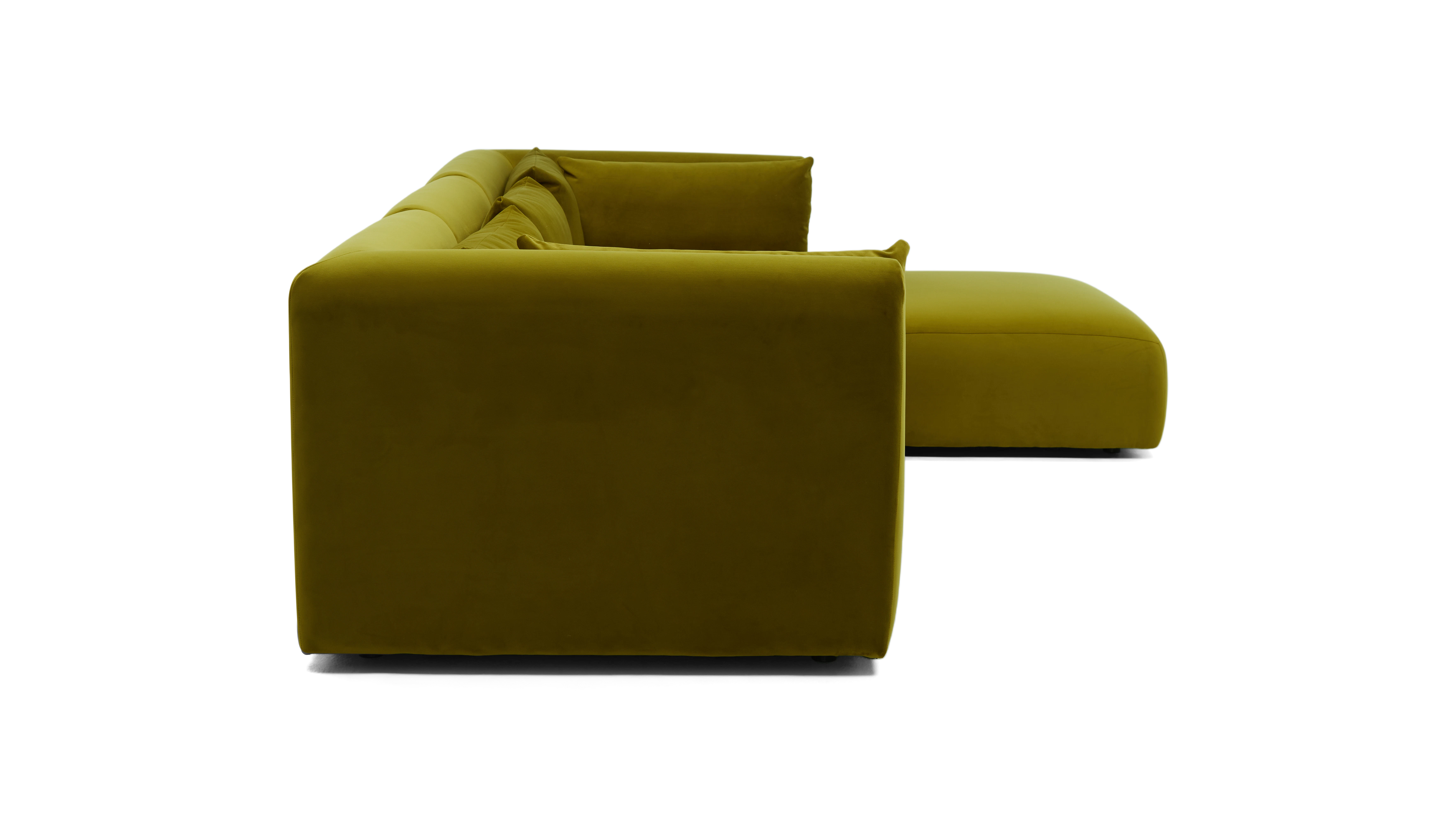 carin modular sectional royale apple