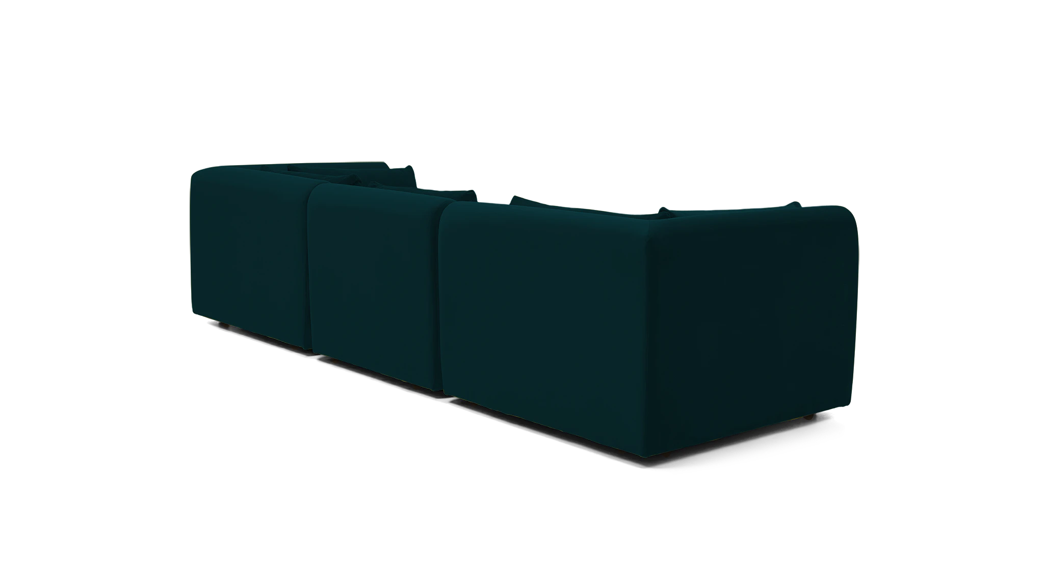 carin modular sectional royale peacock