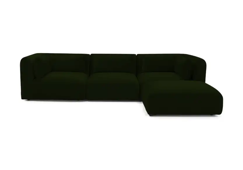carin modular sectional royale forest