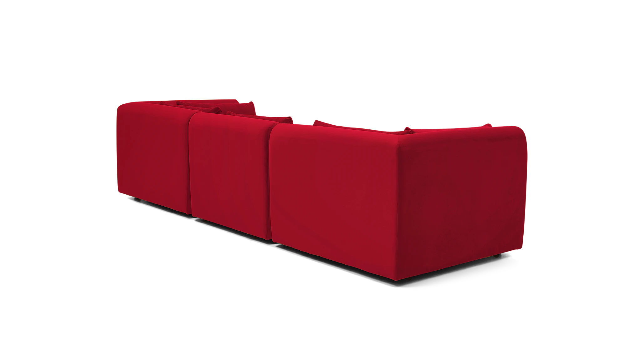 carin modular sectional royale berry