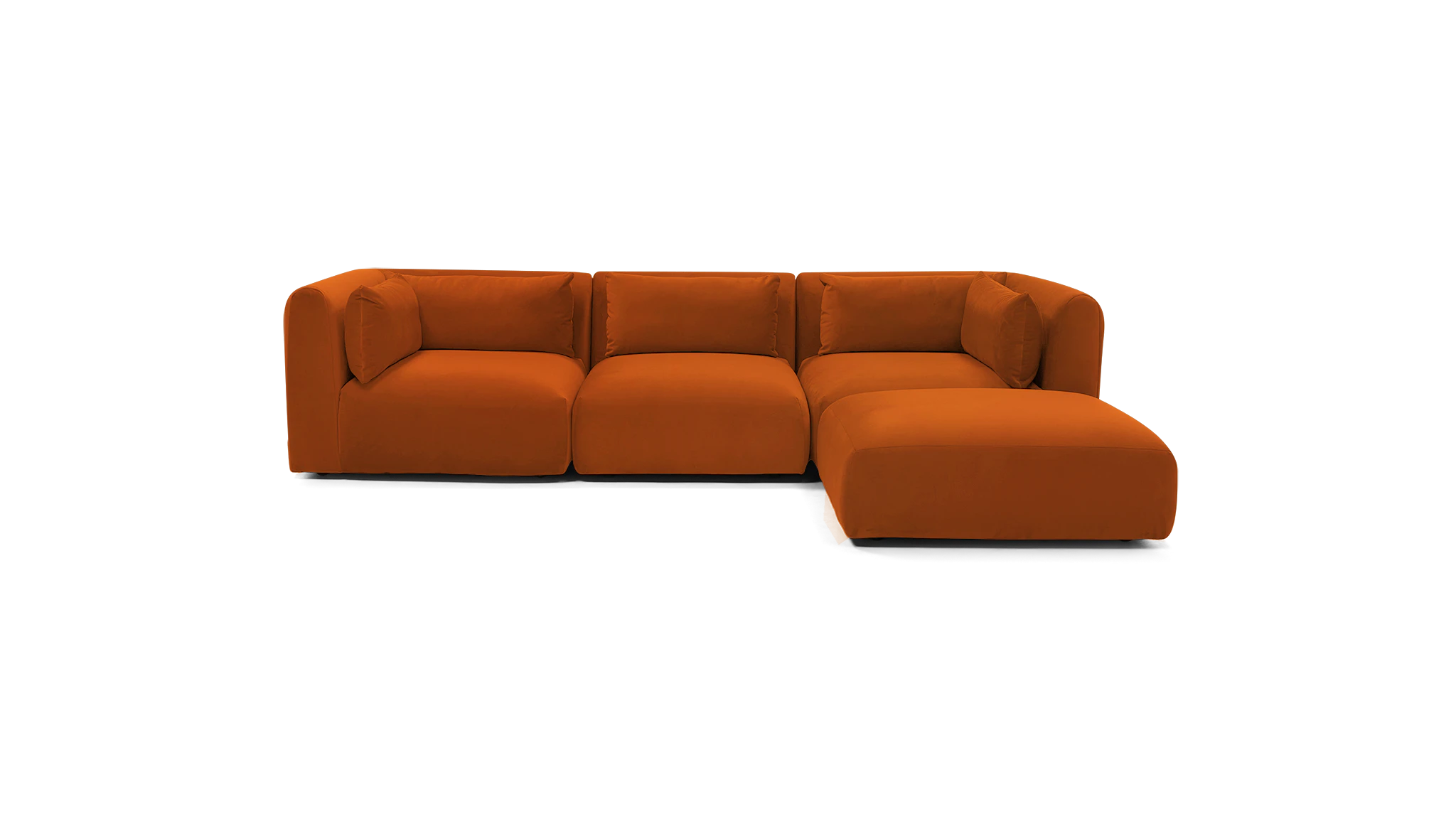 carin modular sectional crave ginger tea