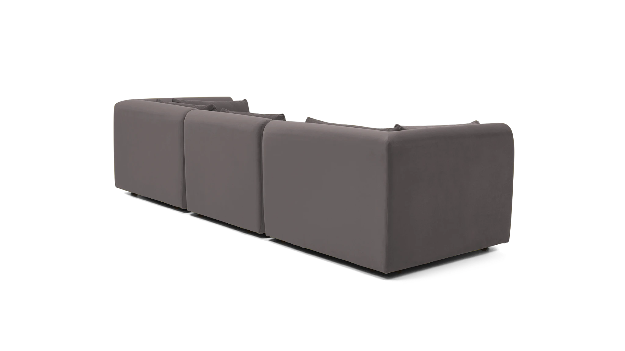carin modular sectional taylor felt gray
