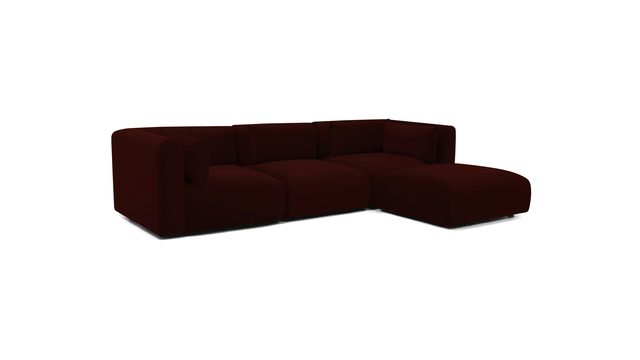 carin modular sectional banks currant