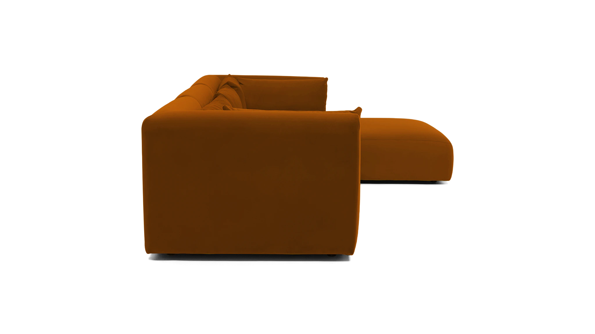 carin modular sectional harper amber gold