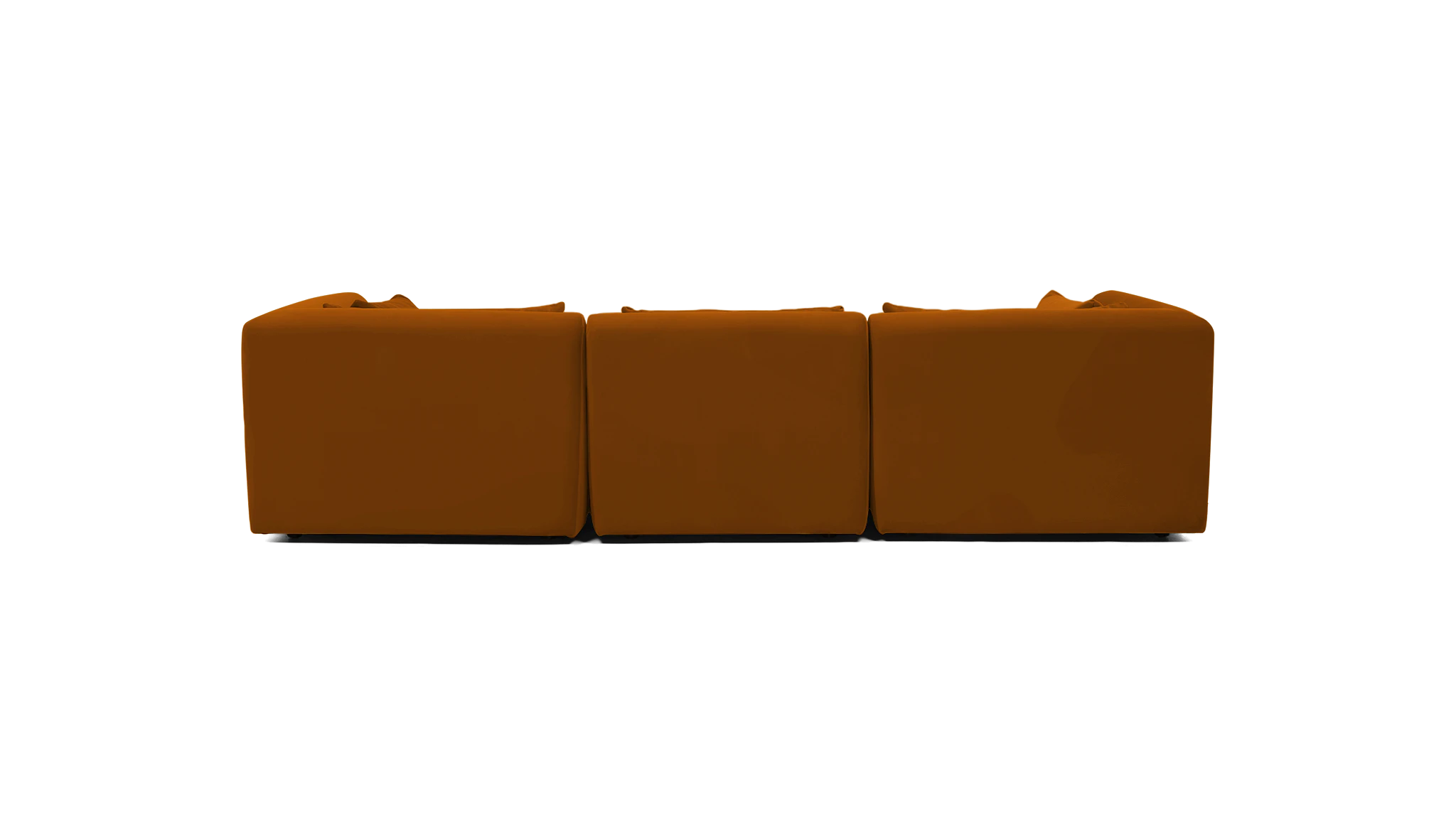 carin modular sectional harper amber gold