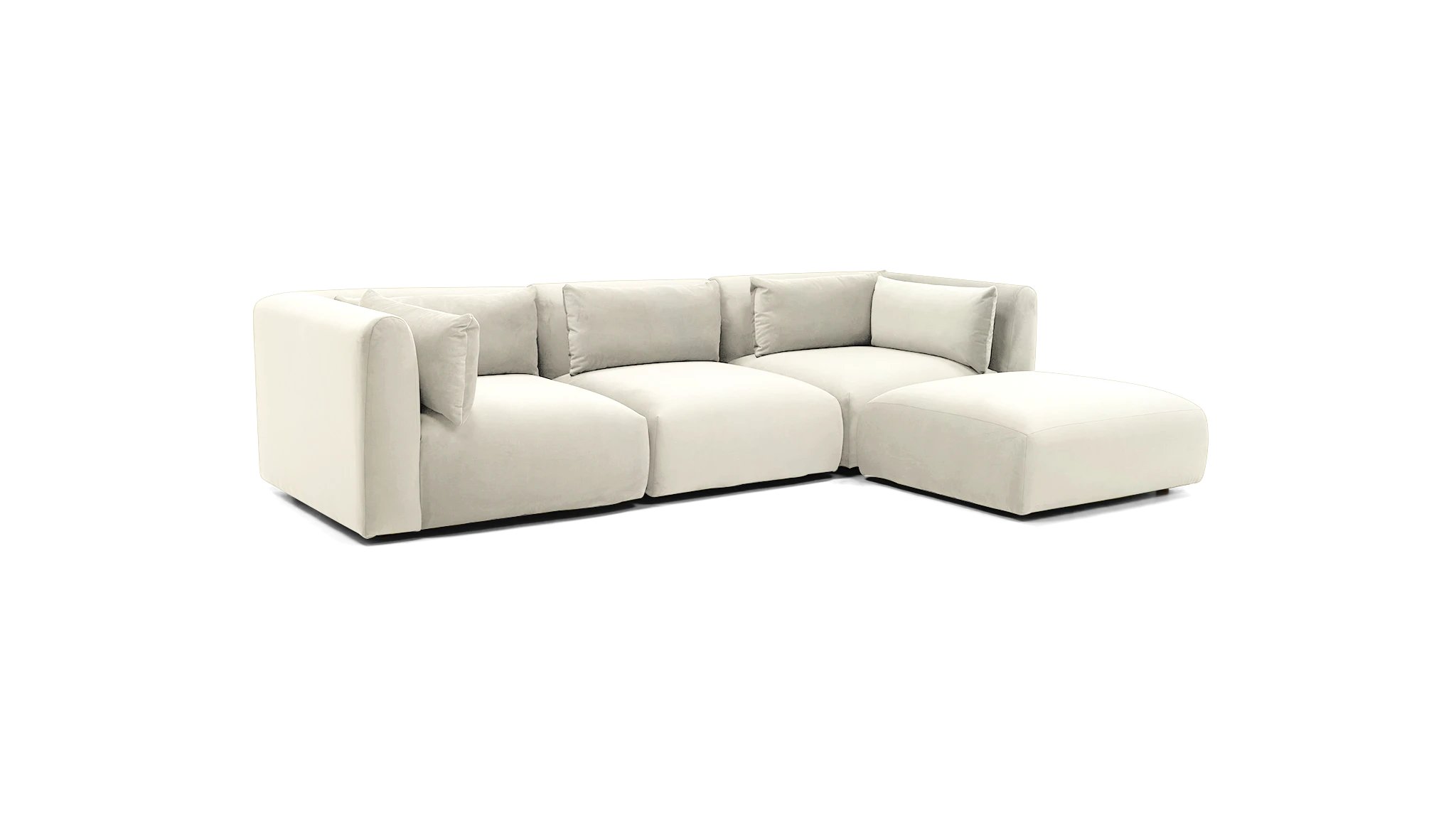 carin modular sectional borough cotton