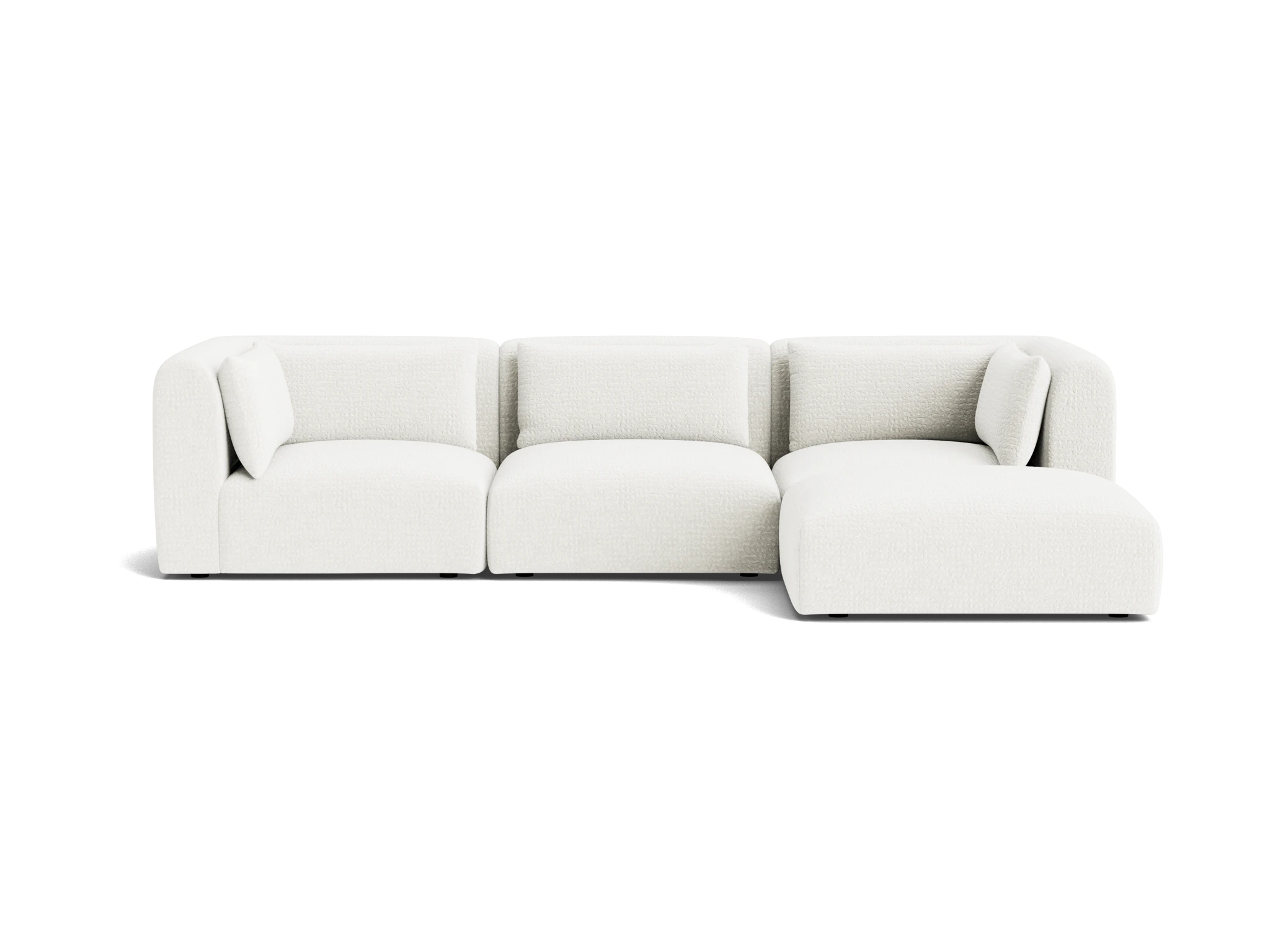 carin modular sectional soul pantone cloud dancer