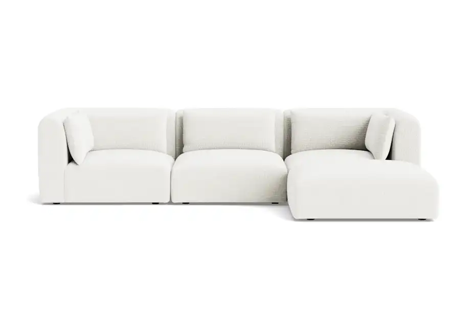 carin modular sectional soul pantone cloud dancer