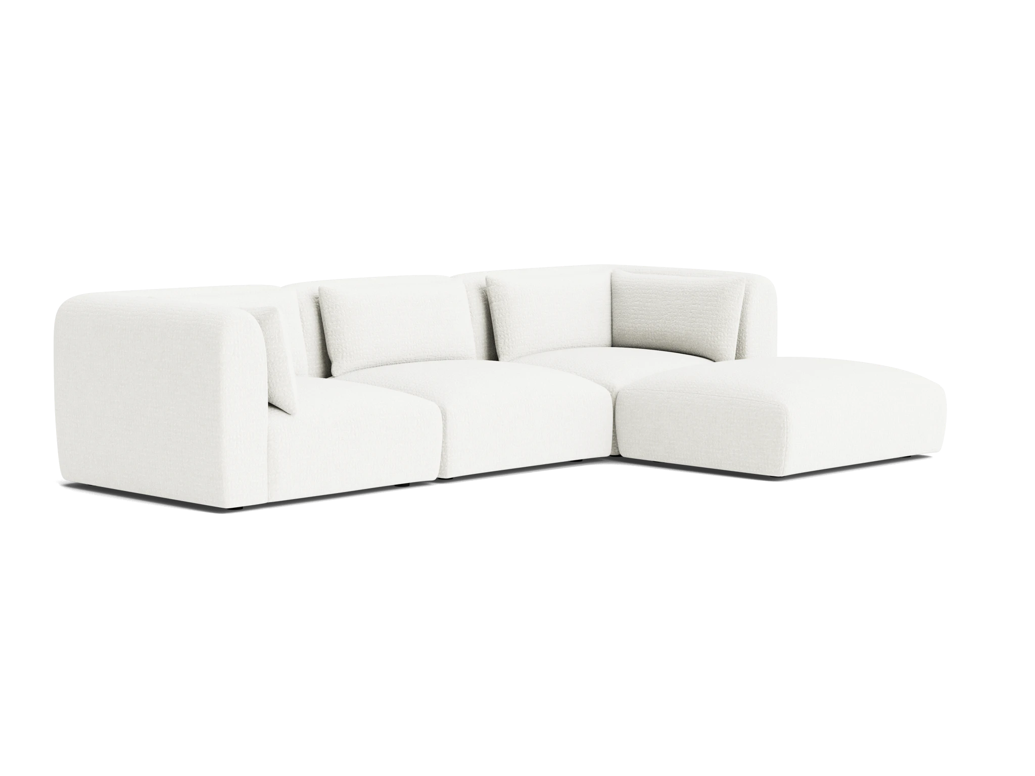 carin modular sectional soul pantone cloud dancer