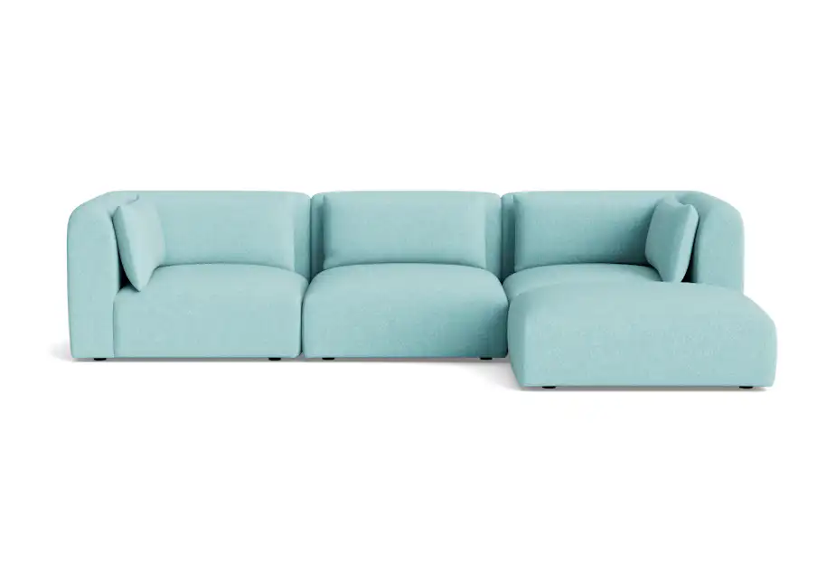 carin modular sectional nepal pantone aquatic