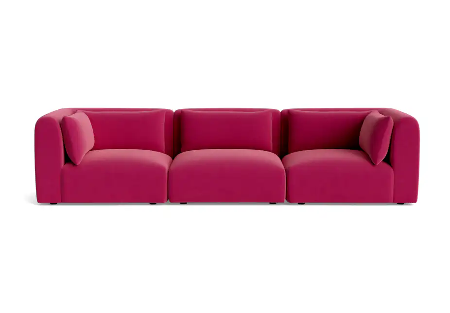 carin modular sofa royale berry