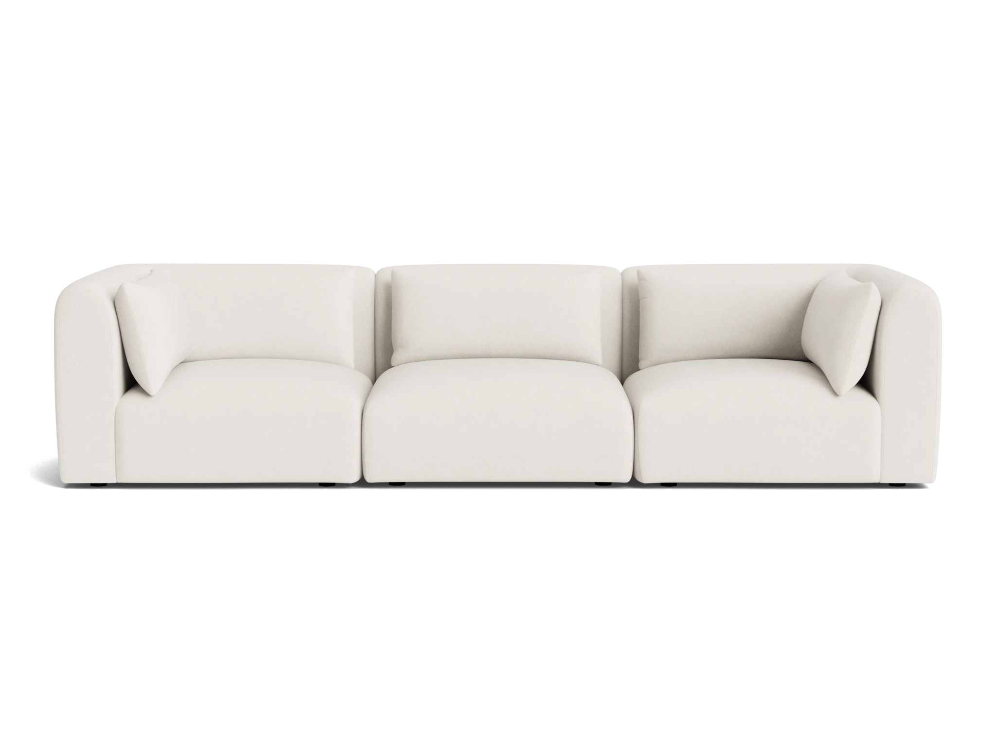 carin modular sofa sunbrella loft white