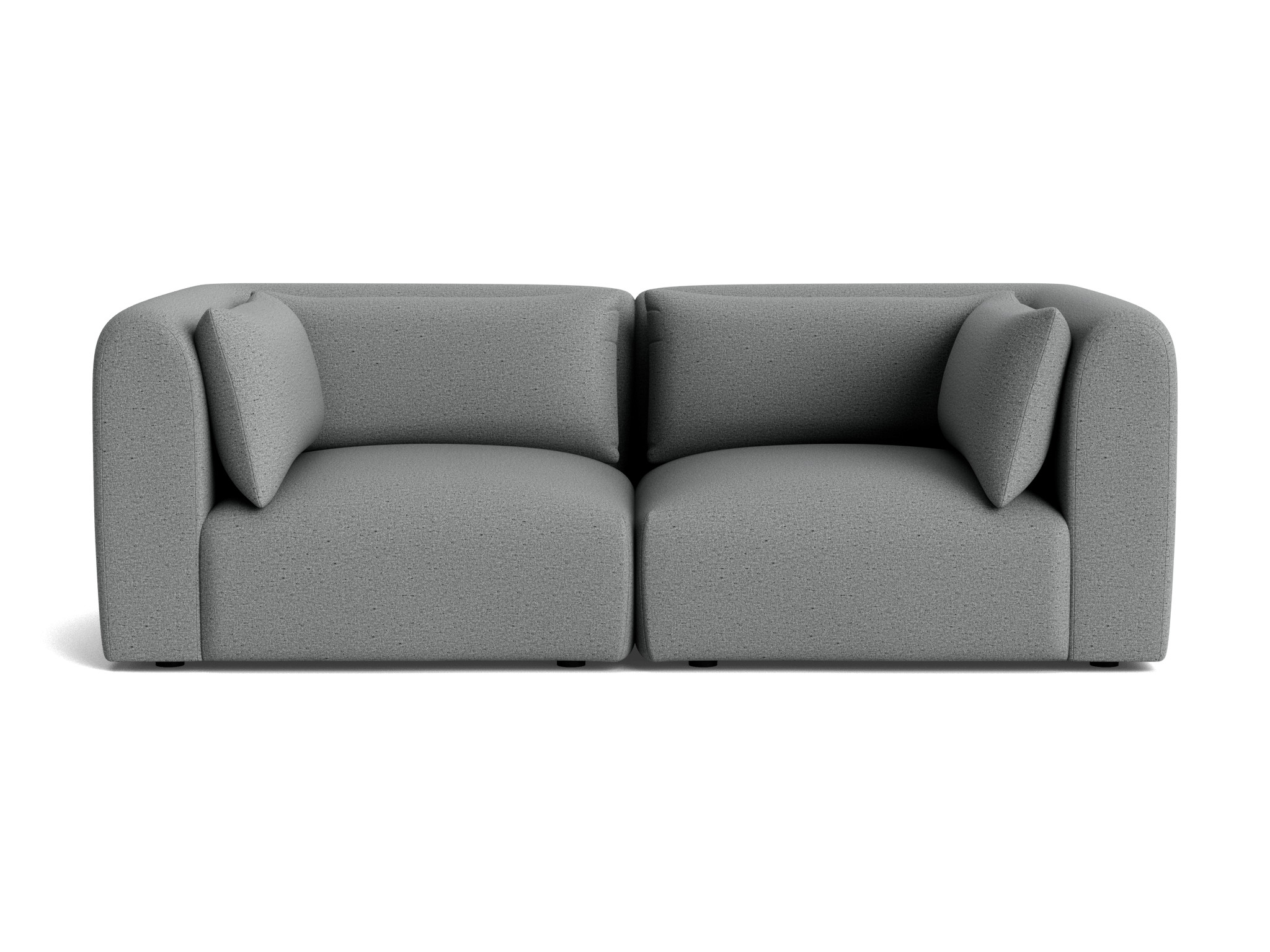 carin modular loveseat essence ash