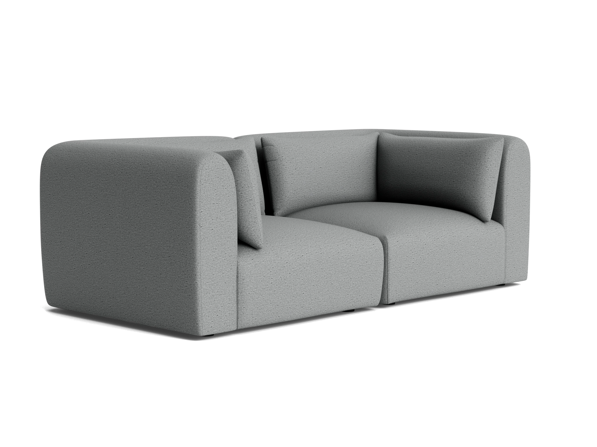 carin modular loveseat essence ash