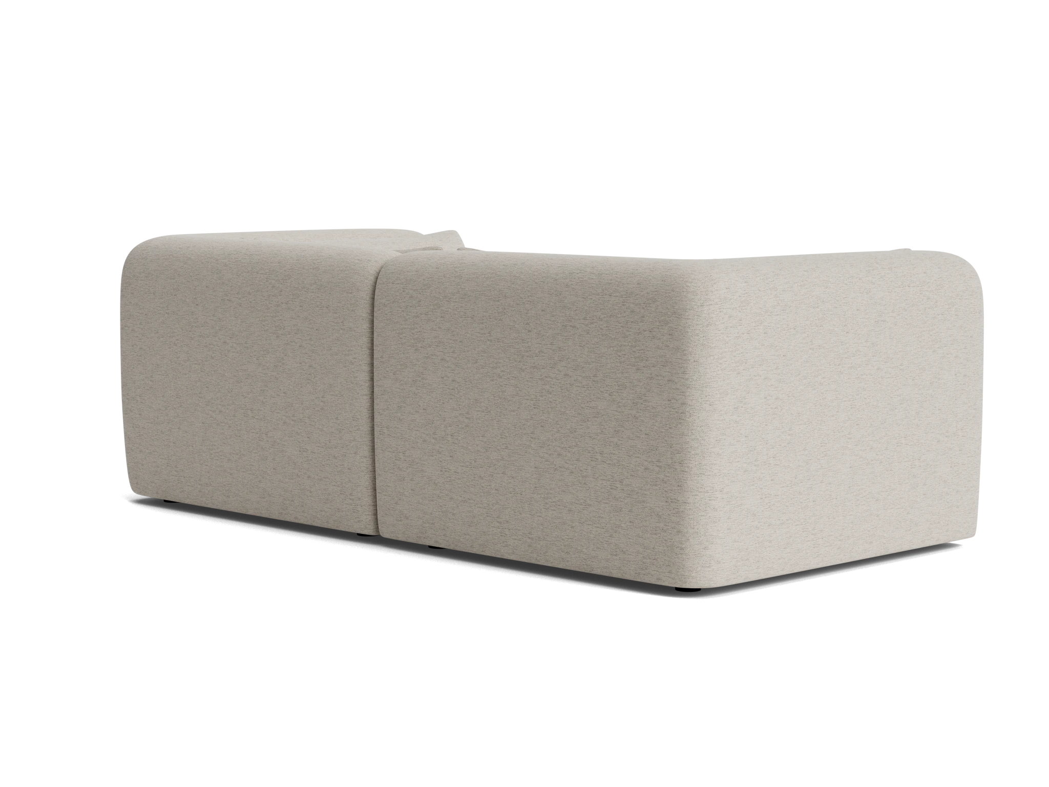 carin modular loveseat merit dove