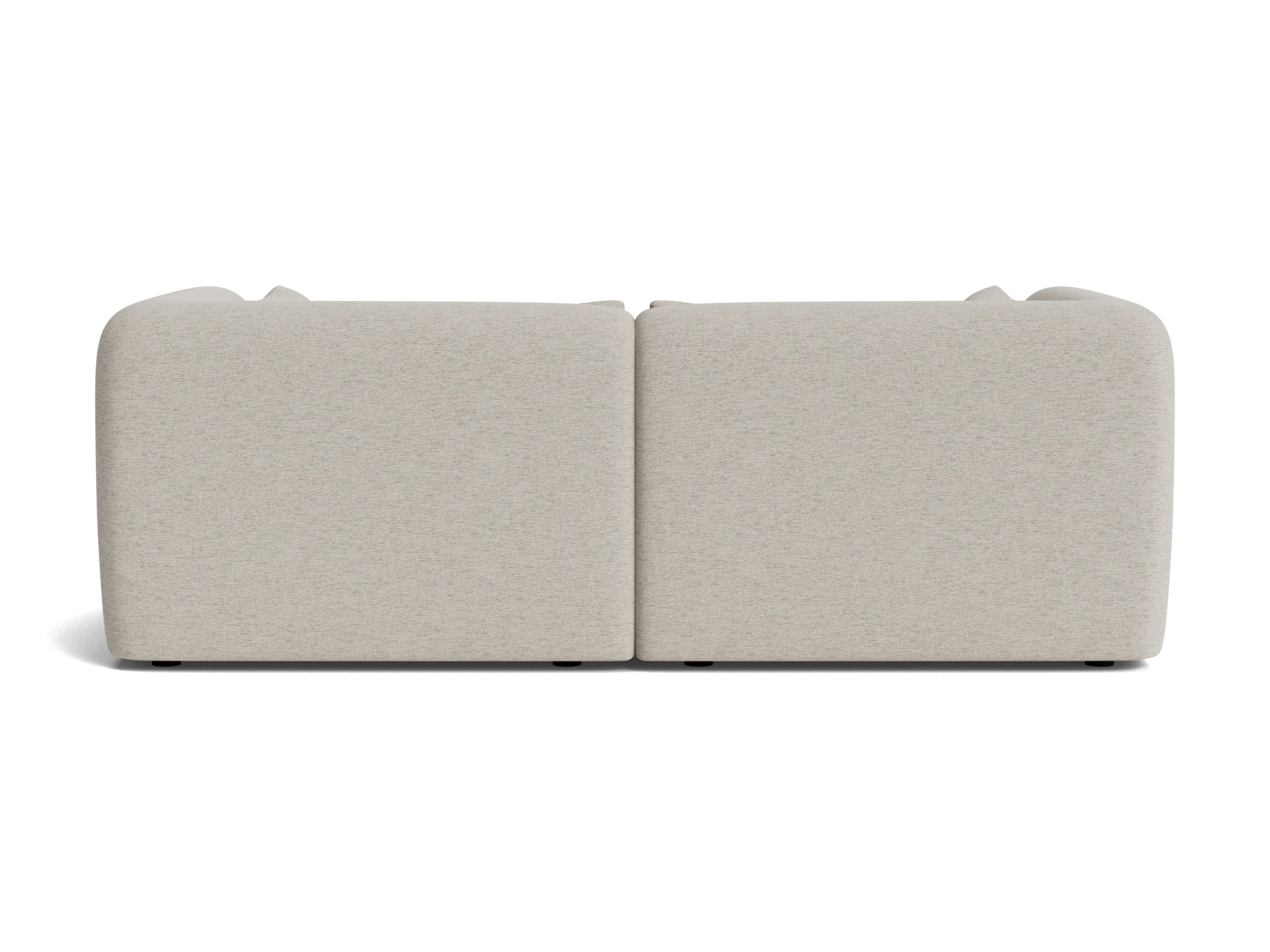 carin modular loveseat merit dove