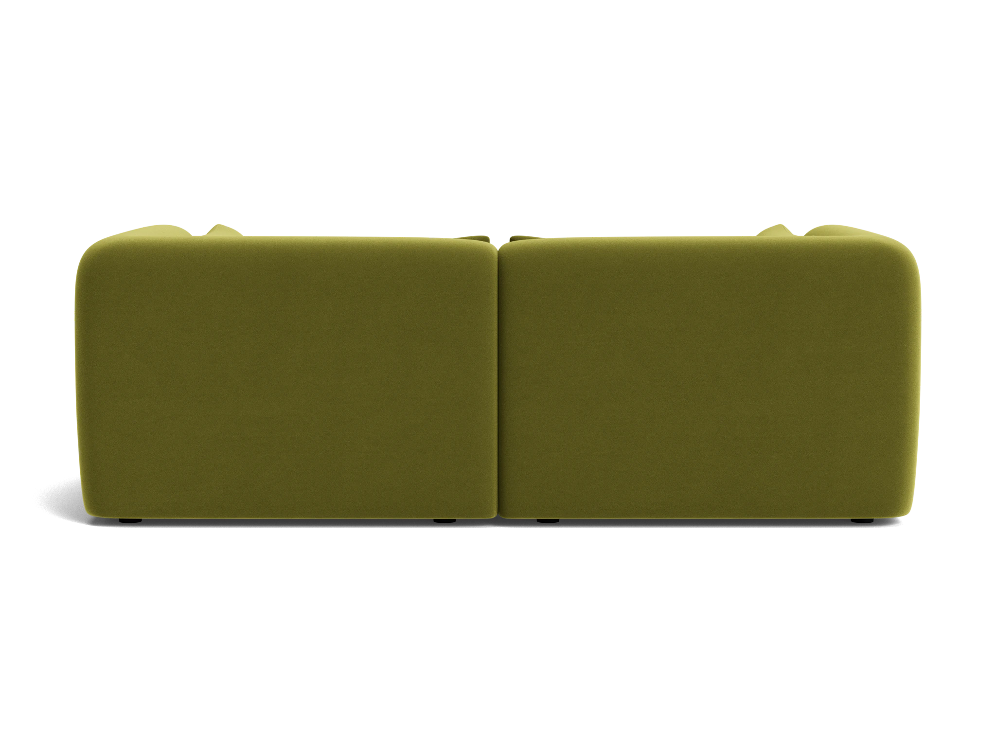 carin modular loveseat royale apple
