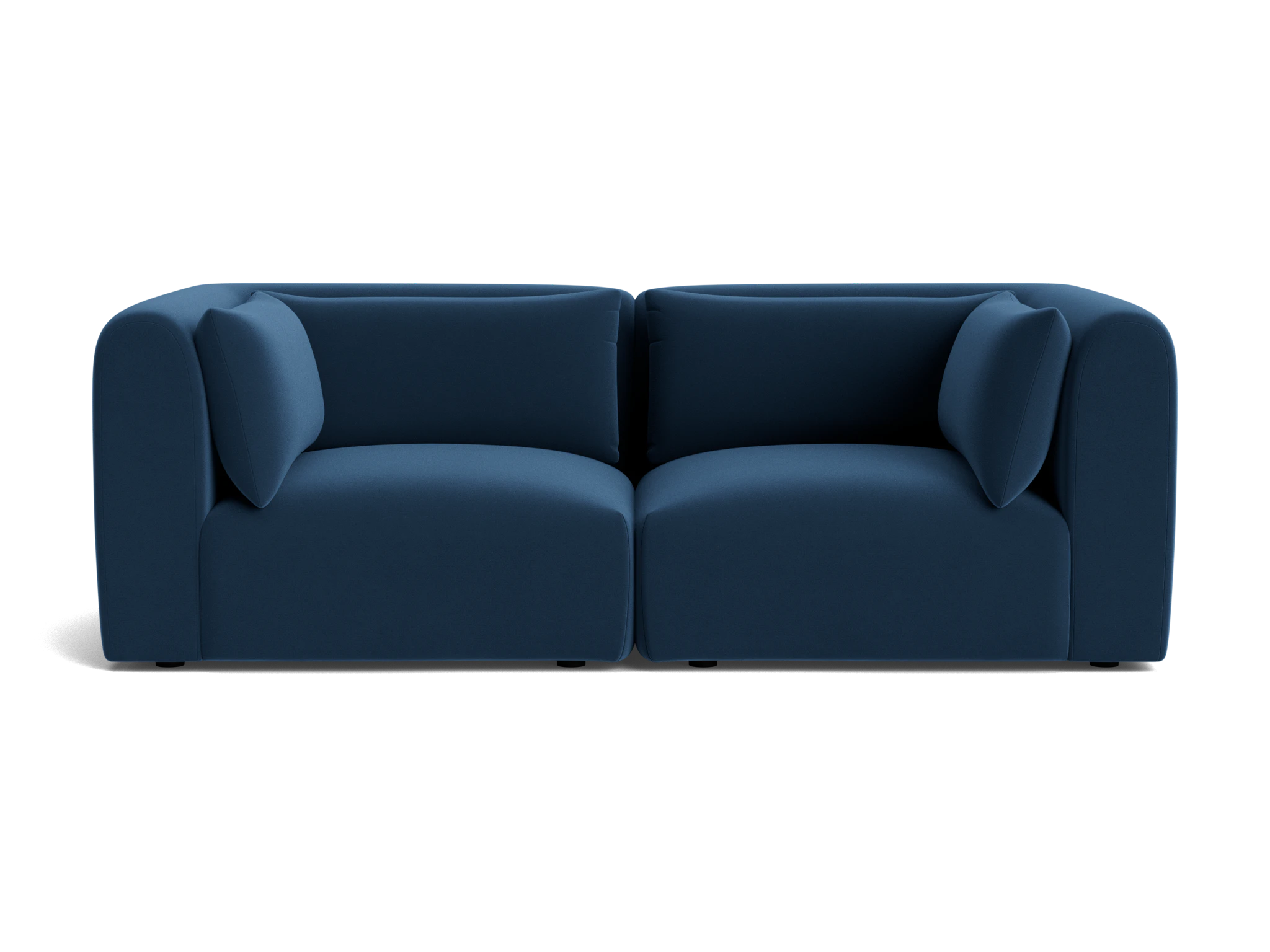 carin modular loveseat royale cobalt