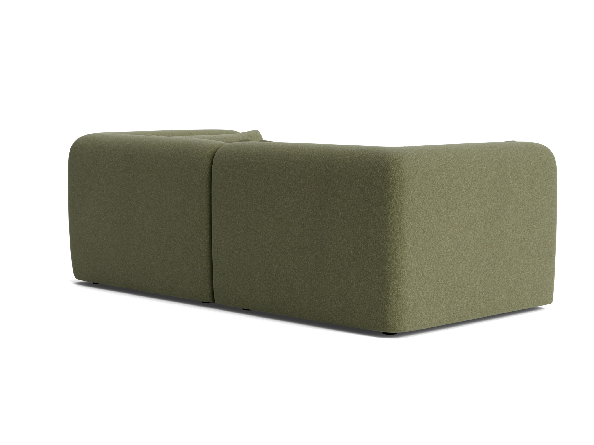 carin modular loveseat faithful olive
