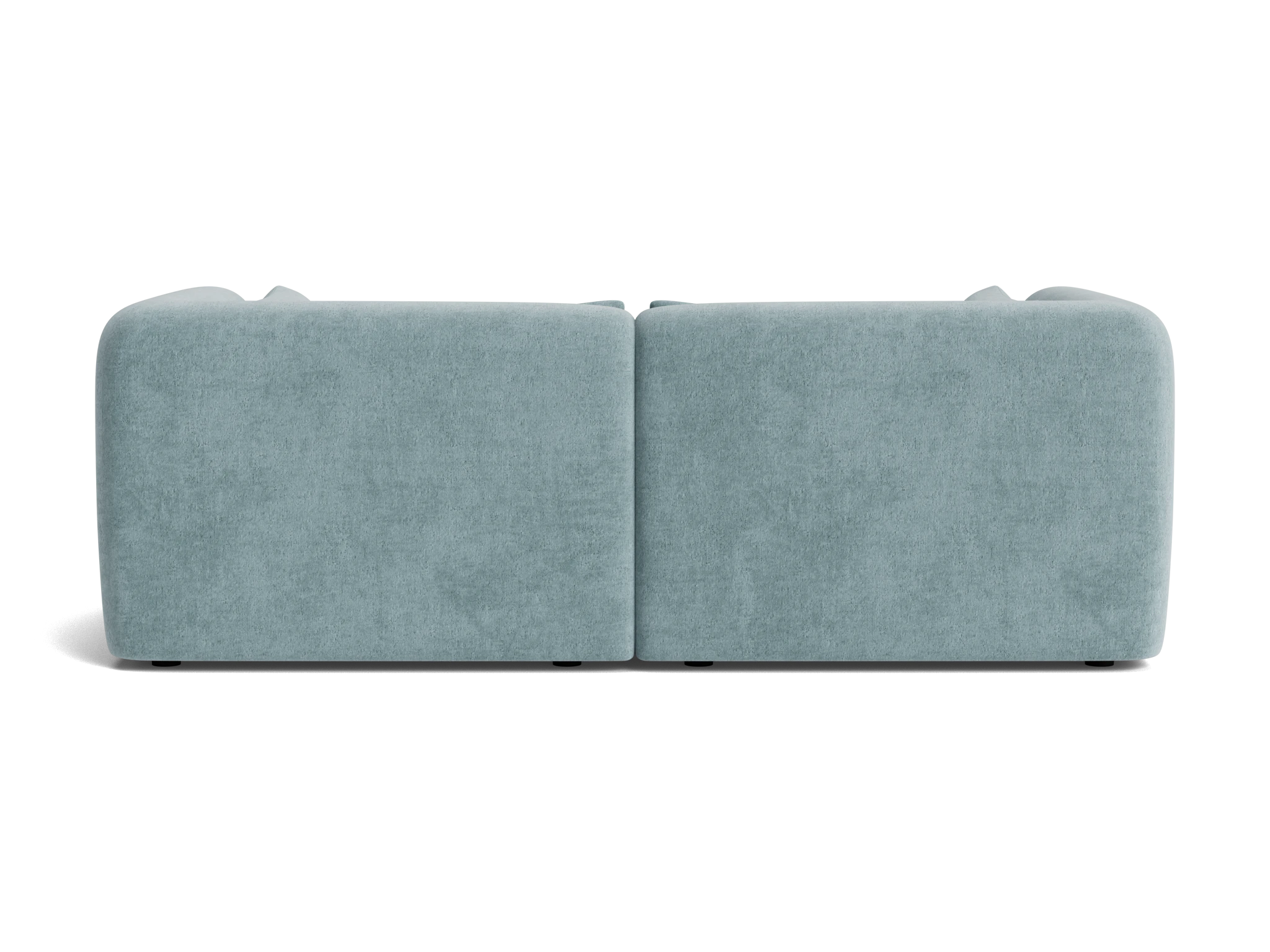 carin modular loveseat plush mist