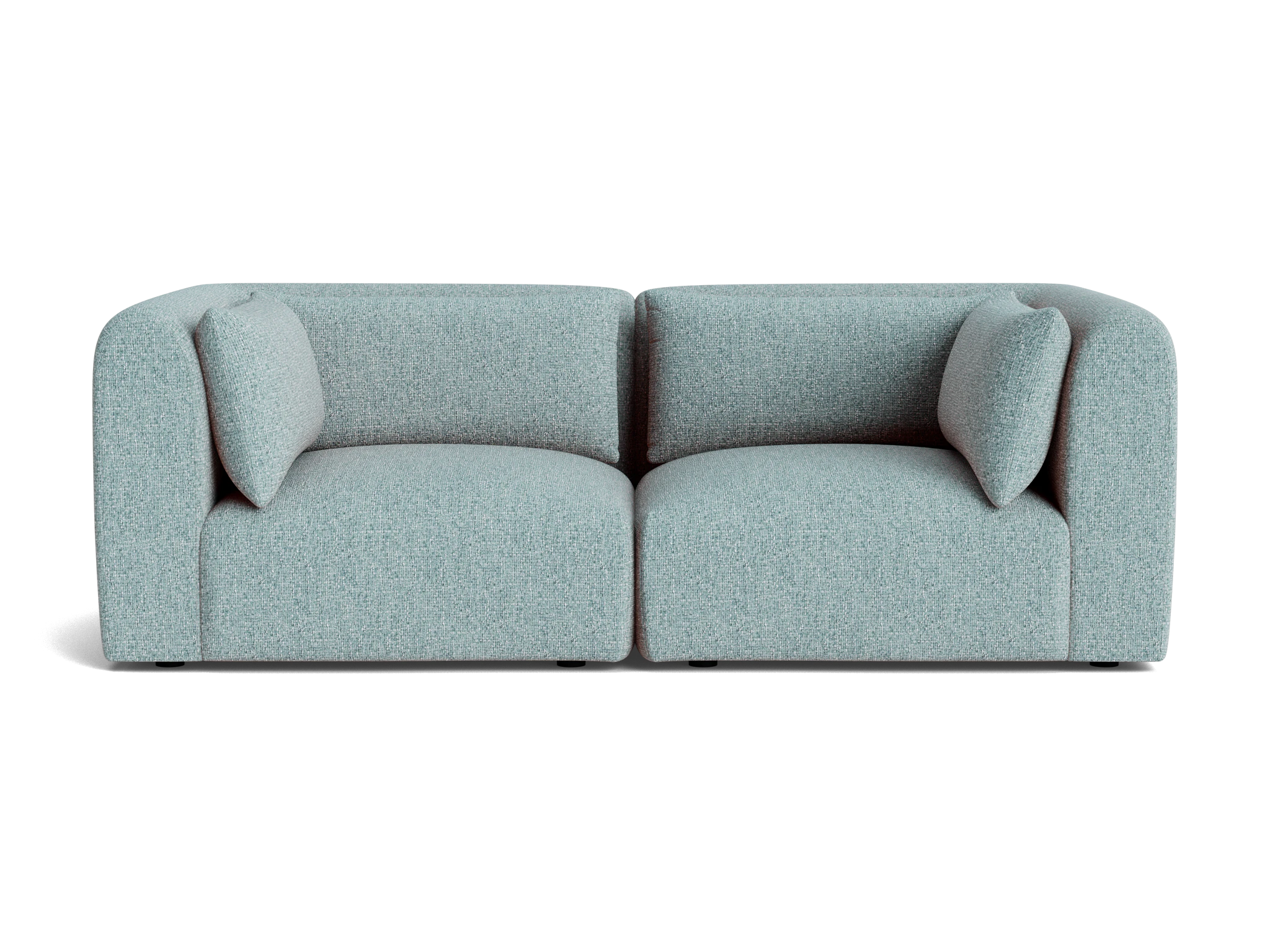 carin modular loveseat bungalow slate