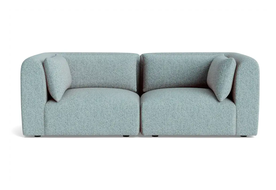 carin modular loveseat bungalow slate