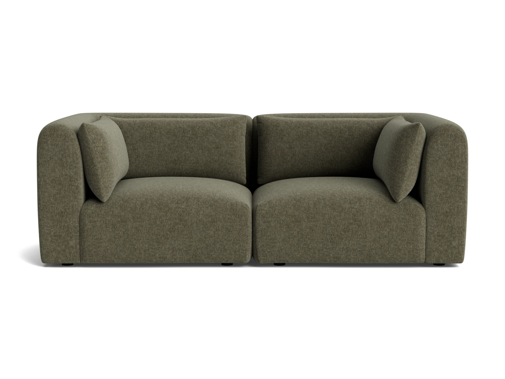 carin modular loveseat kenley spruce