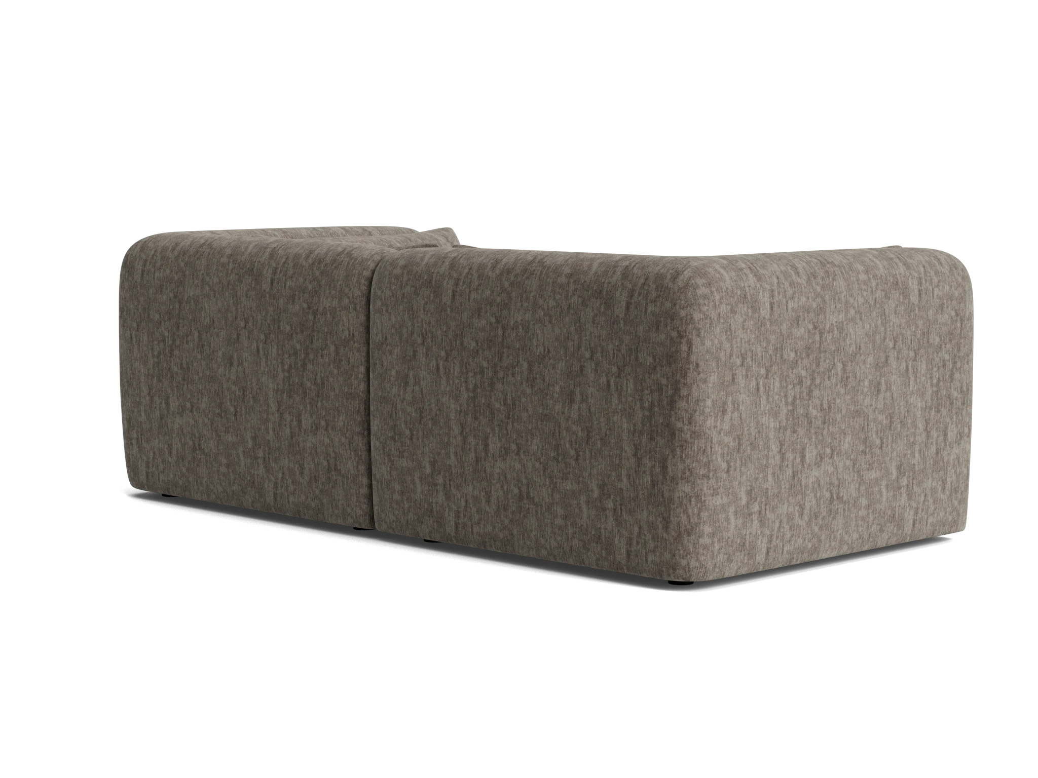 carin modular loveseat crave mocha latte