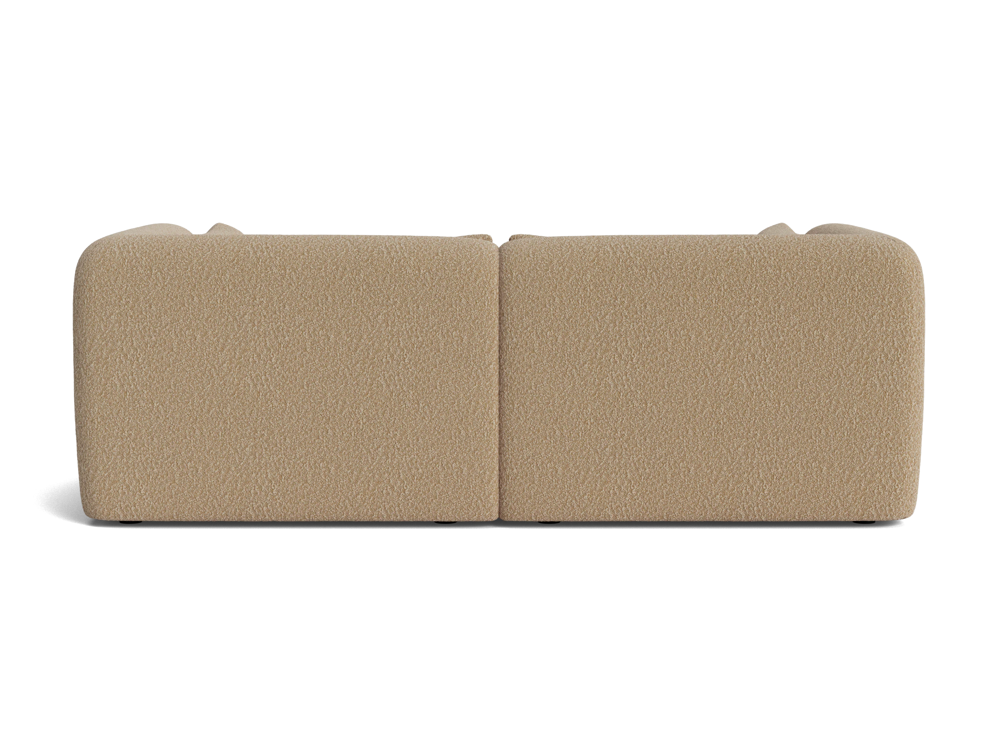 carin modular loveseat bubbly cream soda