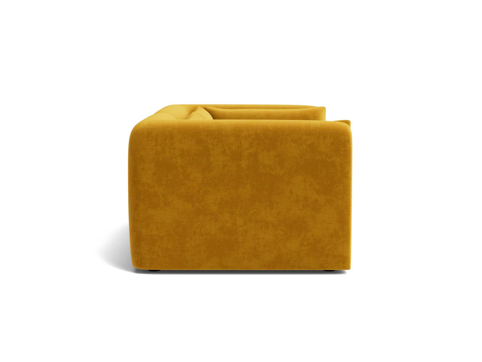 carin modular loveseat harper amber gold