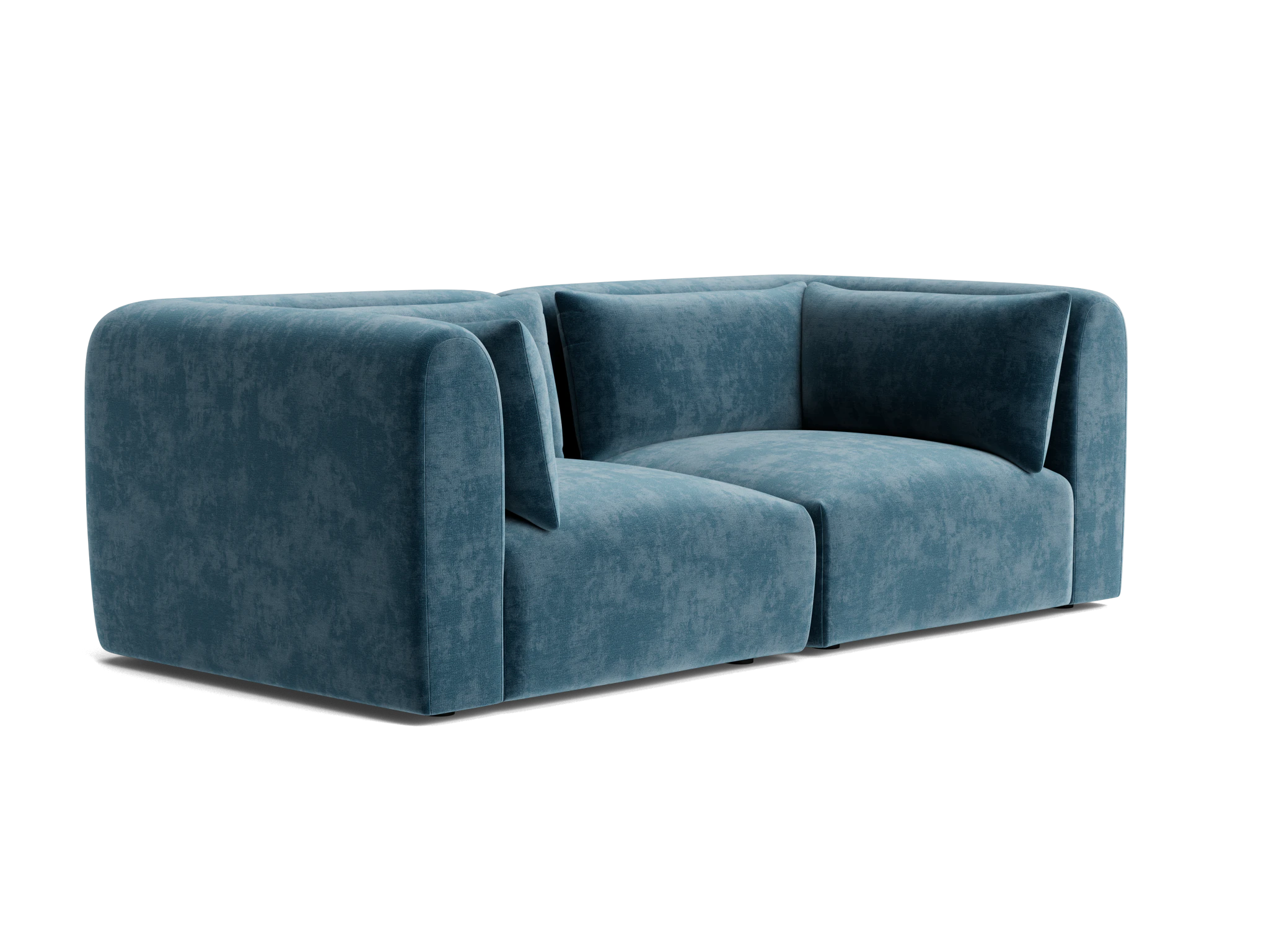 carin modular loveseat harper biscay bay