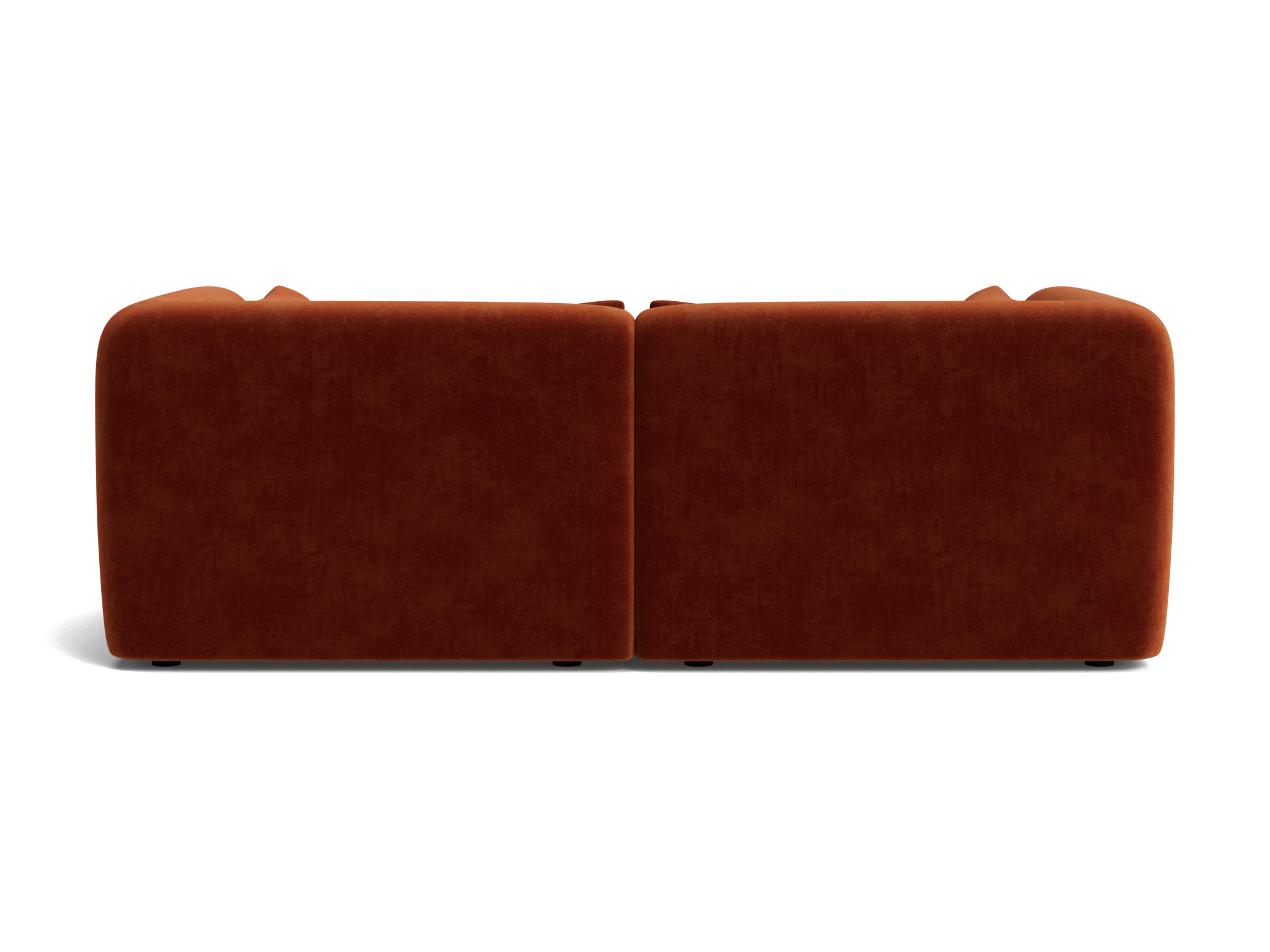 carin modular loveseat harper cinnamon
